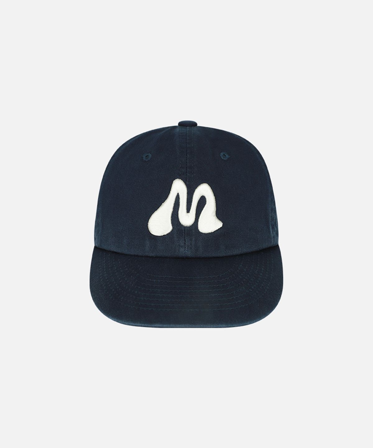 맨하탄레코즈(MANHATTAN RECORDS) MR M Note Logo Cap - Navy