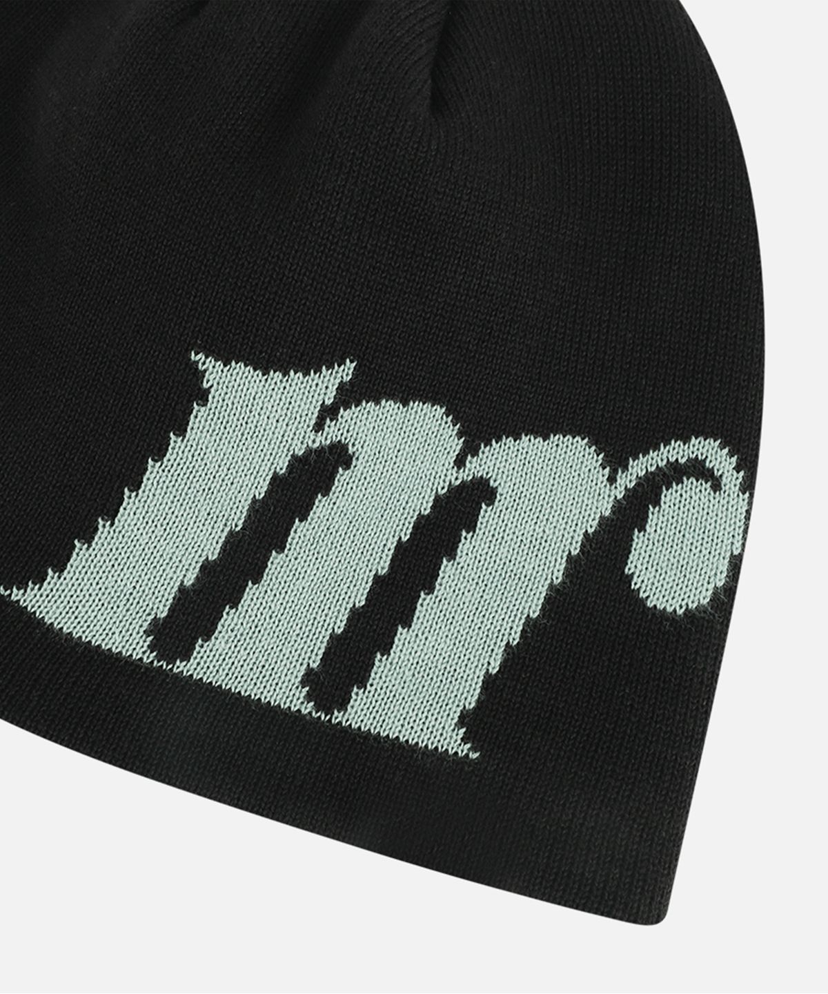 맨하탄레코즈(MANHATTAN RECORDS) M Logo Beanie - Black