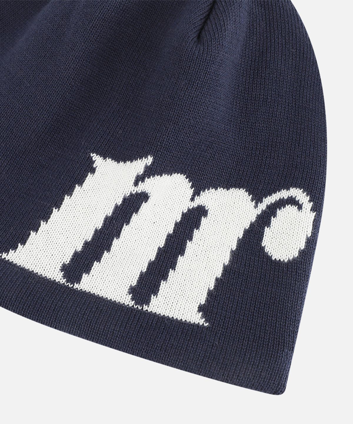 맨하탄레코즈(MANHATTAN RECORDS) M Logo Beanie - Navy