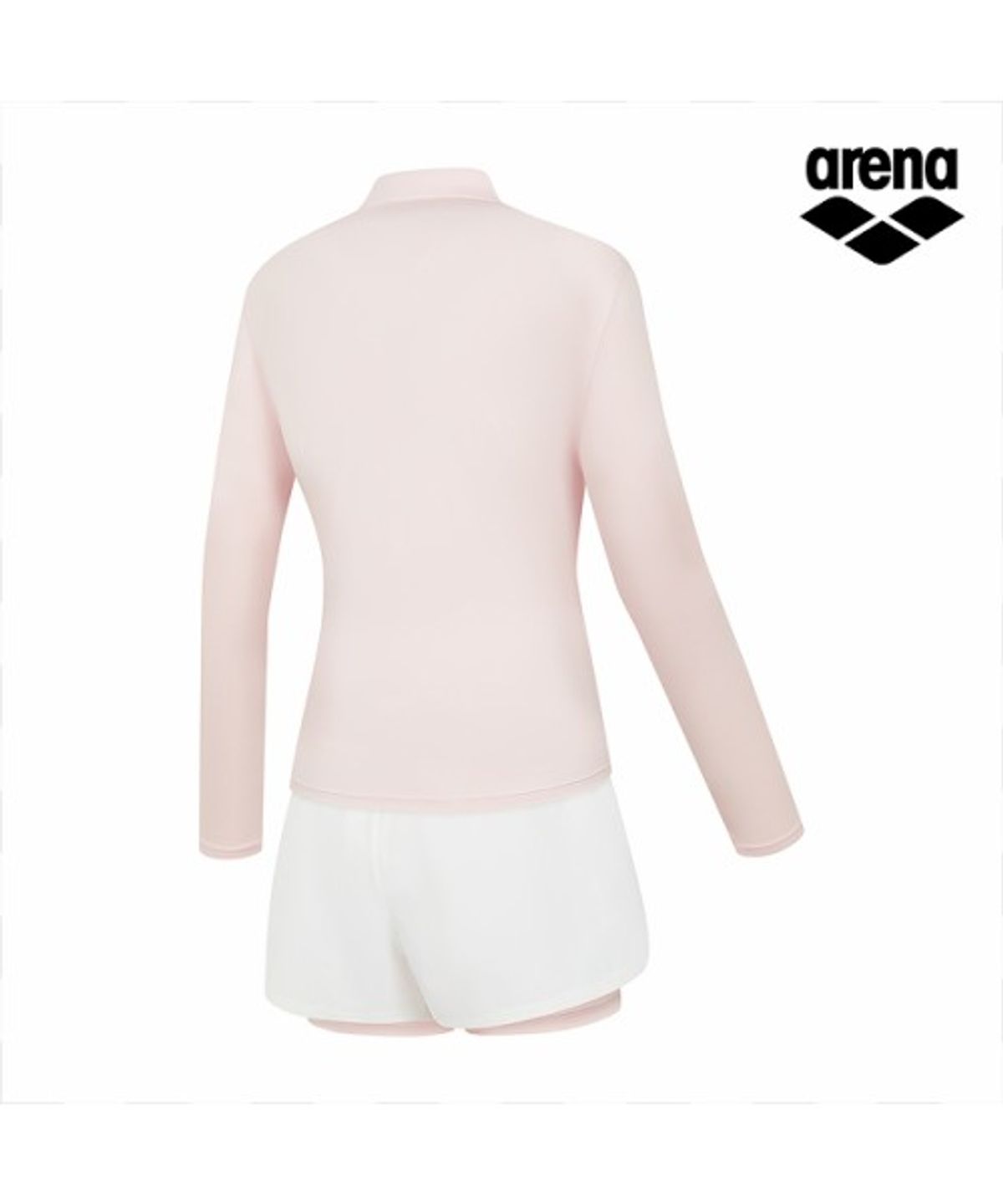 아레나(ARENA) 웨이비 레귤러핏 래쉬가드 세트 A6BL1PS02LPK