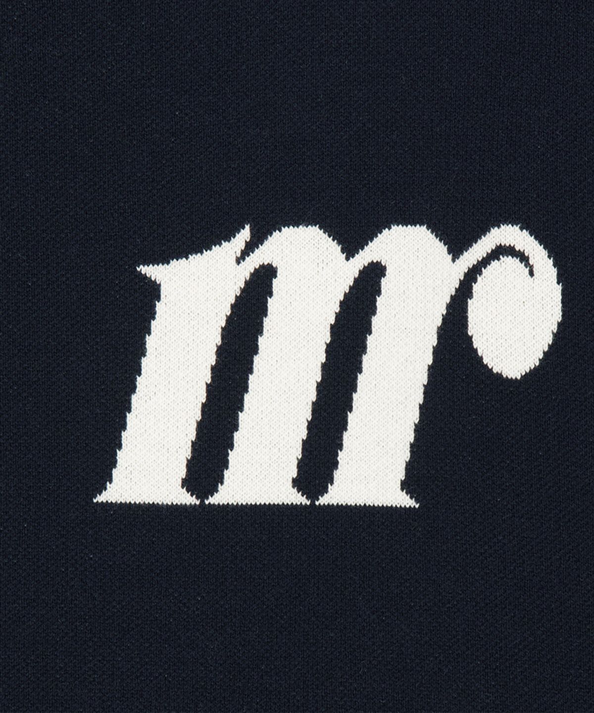 맨하탄레코즈(MANHATTAN RECORDS) MR Gramophone Graphic Knit - Navy