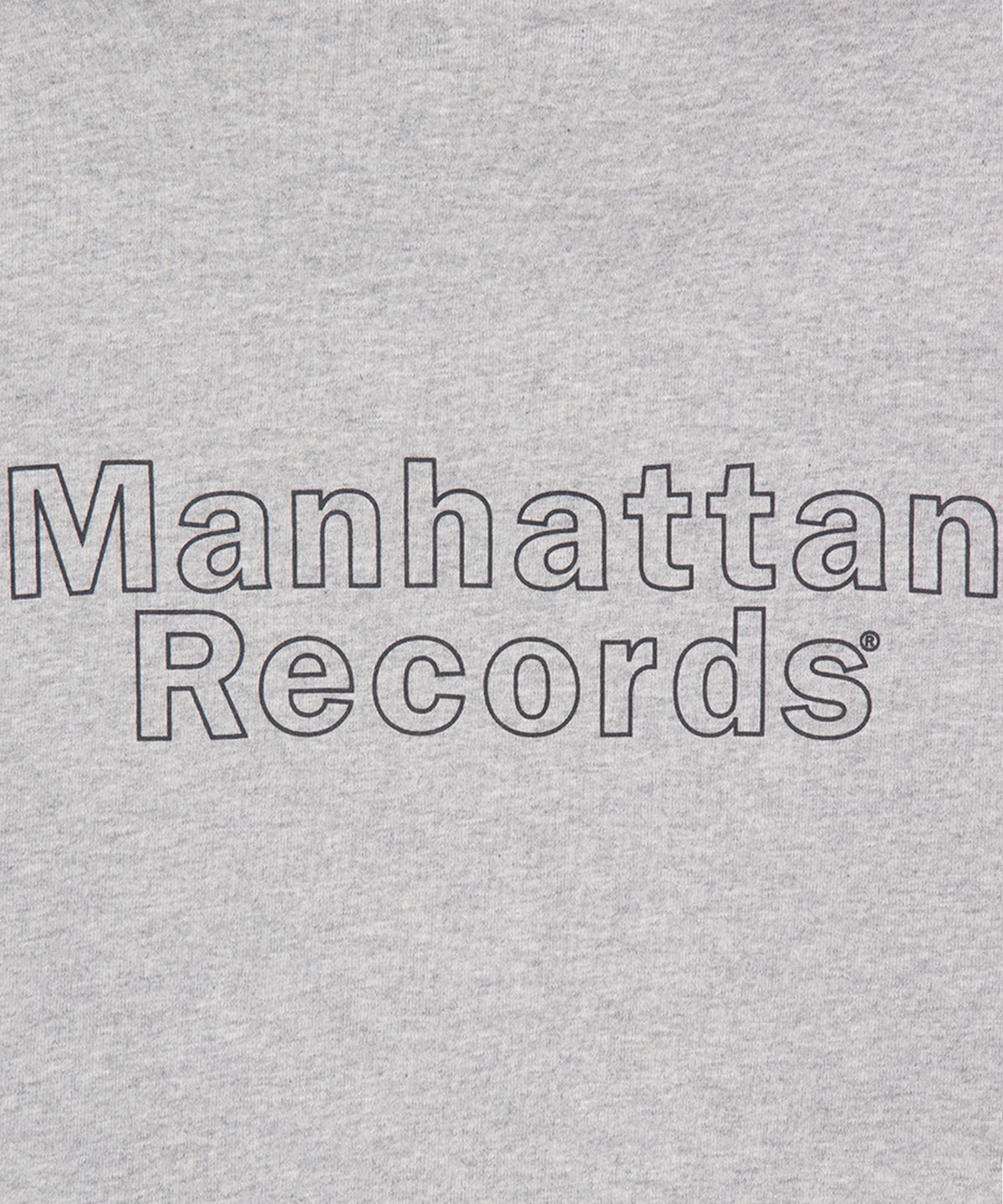 맨하탄레코즈(MANHATTAN RECORDS) MR x BALANSA Arch Zip Up Hoodie - Grey
