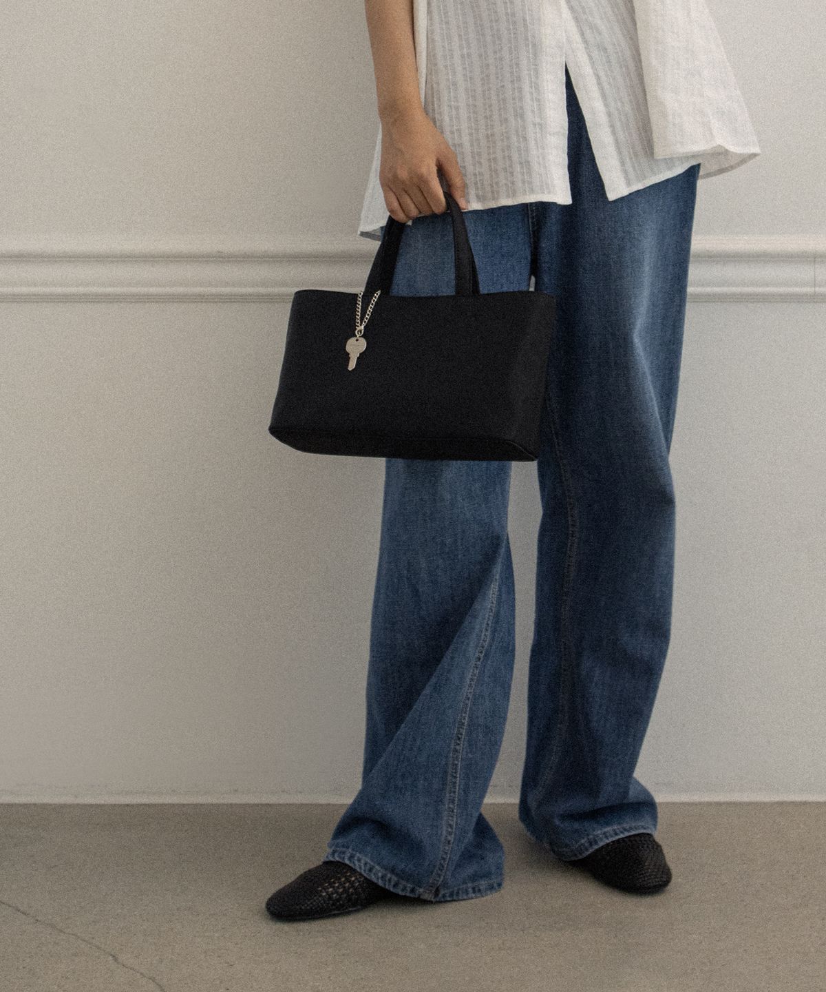 캐비닛먼트(KABINETMENT) Poje tote bag nylon_2colors