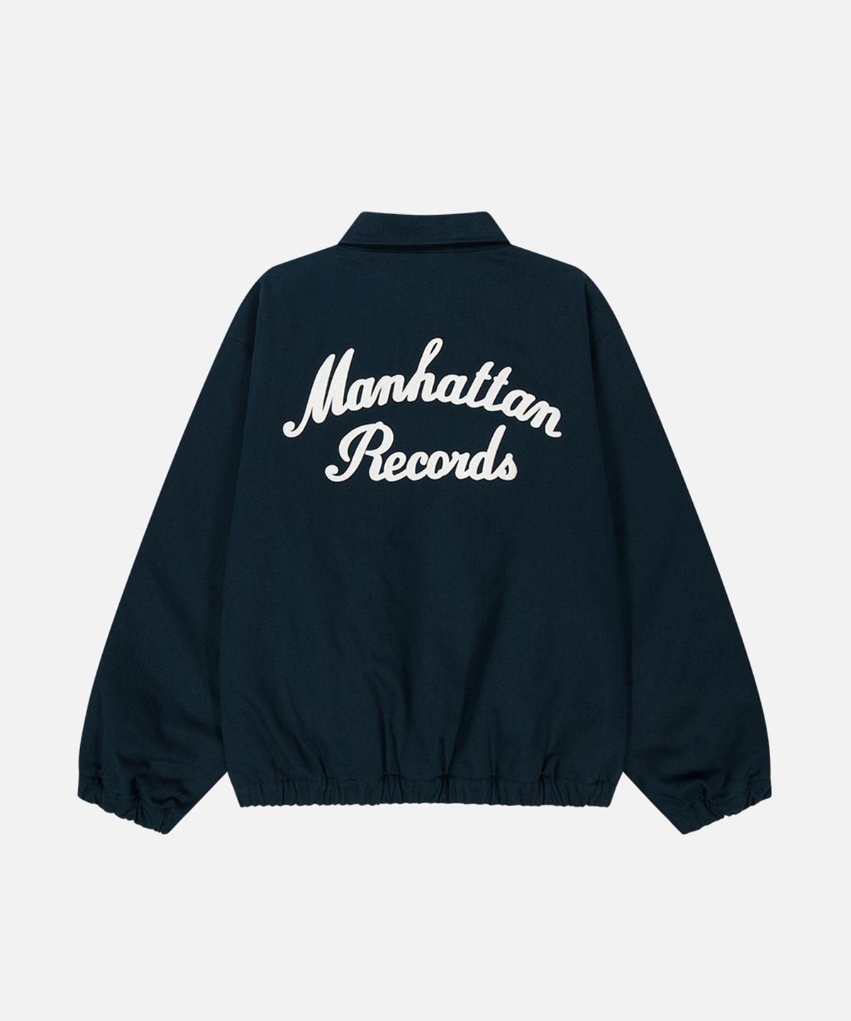 맨하탄레코즈(MANHATTAN RECORDS) MR Team Blouson Jacket - Navy