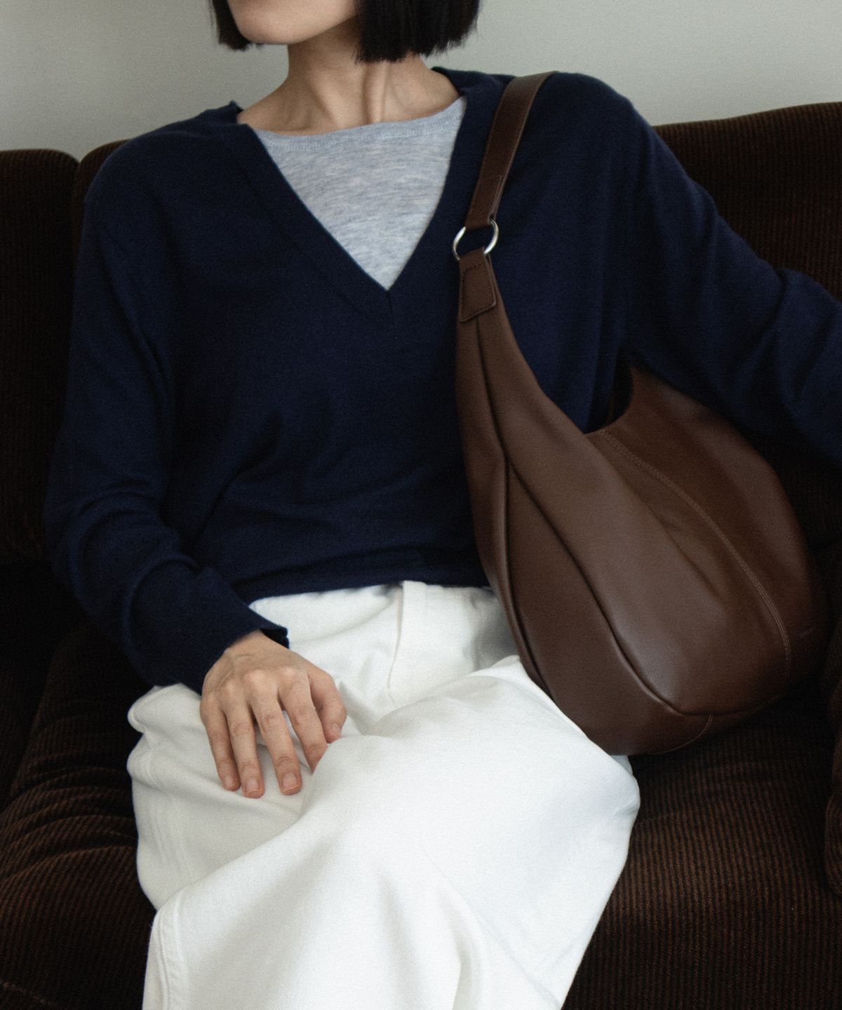 캐비닛먼트(KABINETMENT) Obien hobo bag_2colors