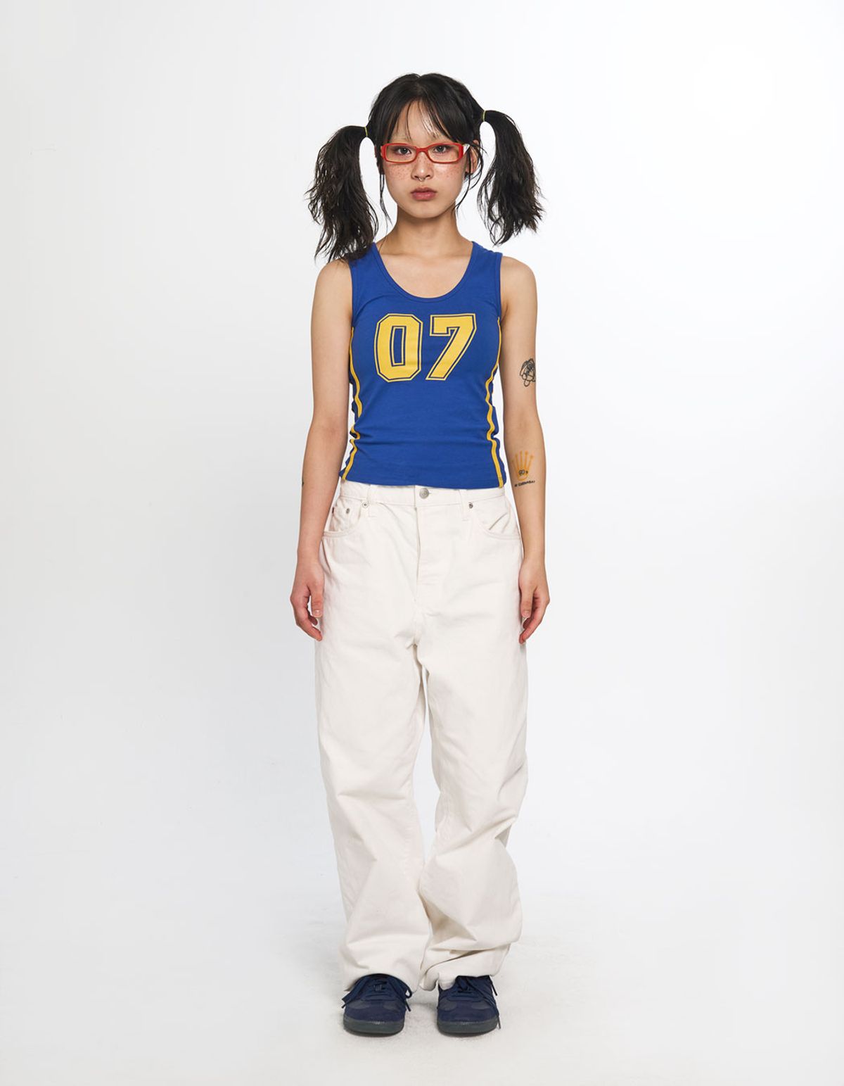 쥐쥐유(GGU) NO.7 TRACK SLEEVELESS