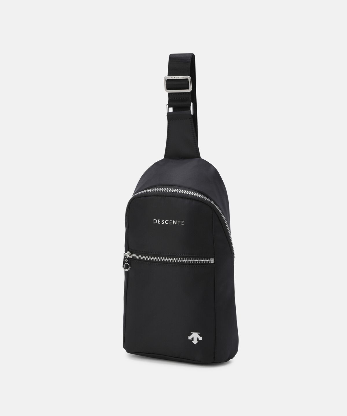 데상트(DESCENTE) 우먼스 나일론 슬링백 블랙 SR122UBG10