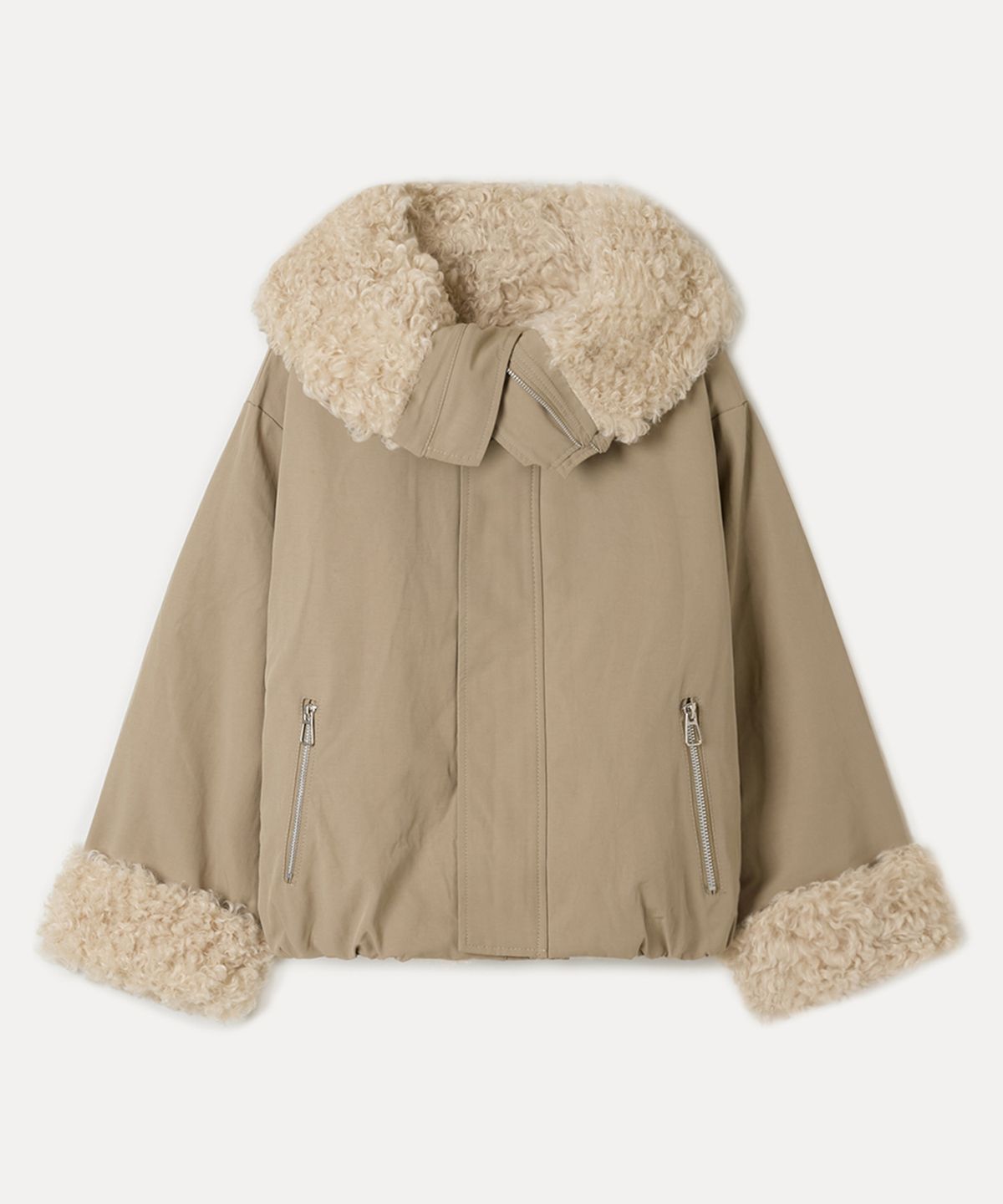 미쏘(MIXXO) 뽀글 점퍼_MIWJJG11SS
