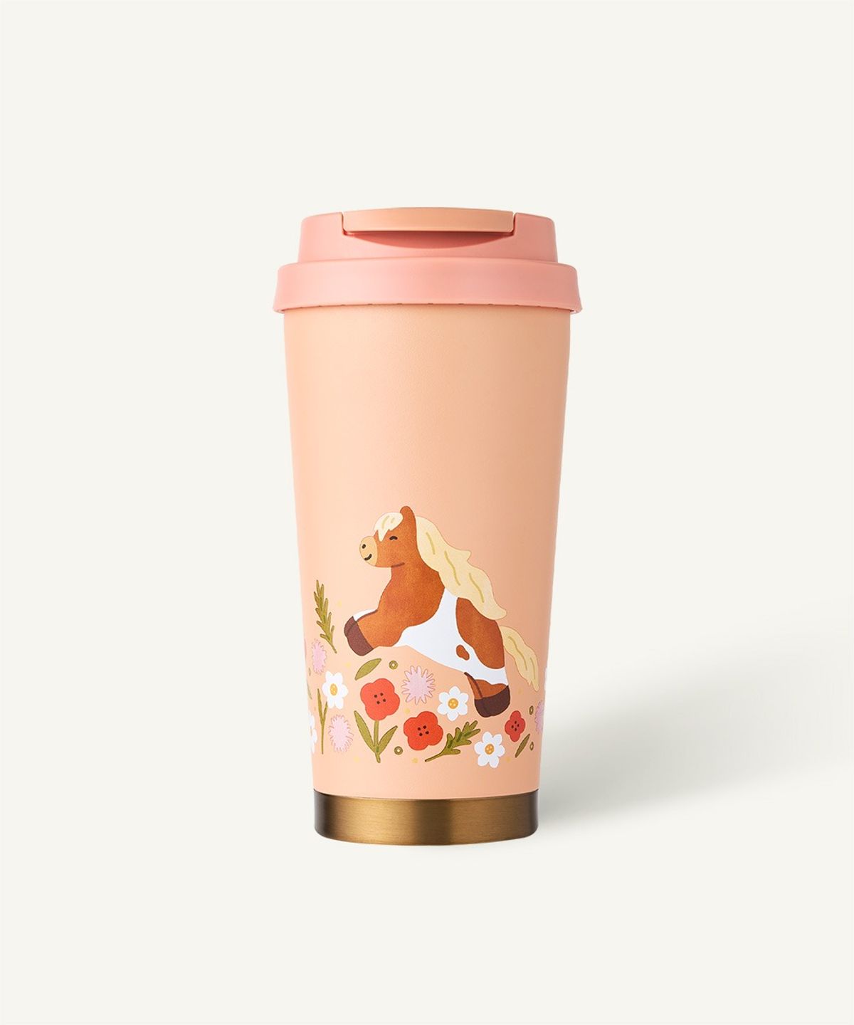 스타벅스(STARBUCKS) SS 포니앤플라워 엘마 텀블러 473ml +에코텀블러음료쿠폰(카톡발송)