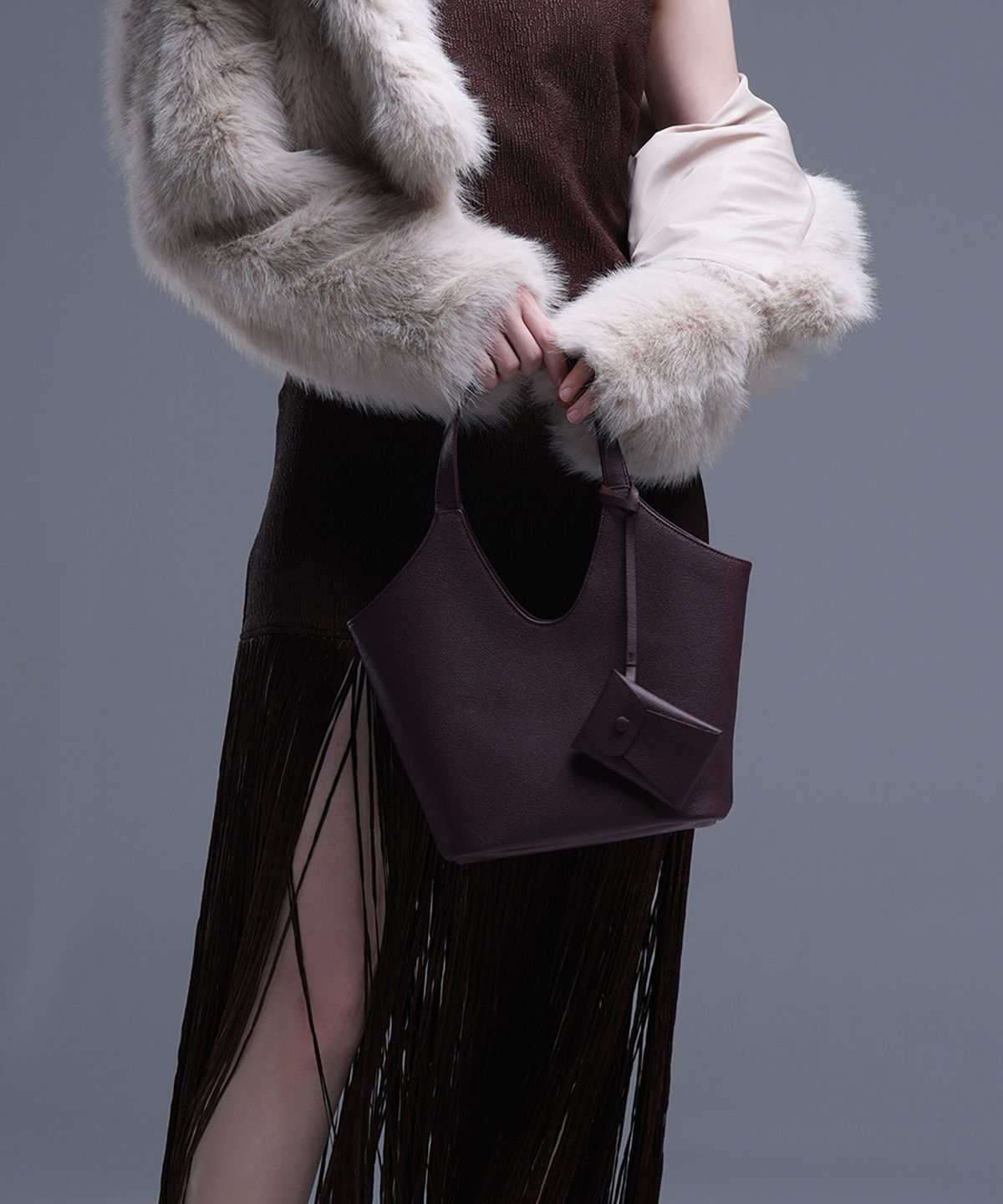 에이노(EINO) [리퍼브]Applinja Bag _ burgundy
