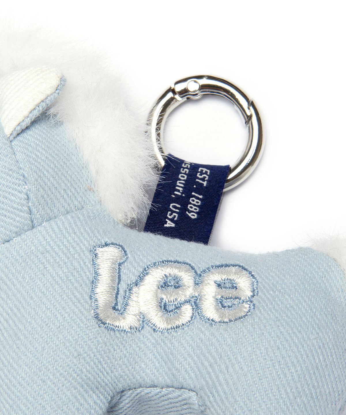 리(LEE) 포니 인형 키링 인디고 라이트