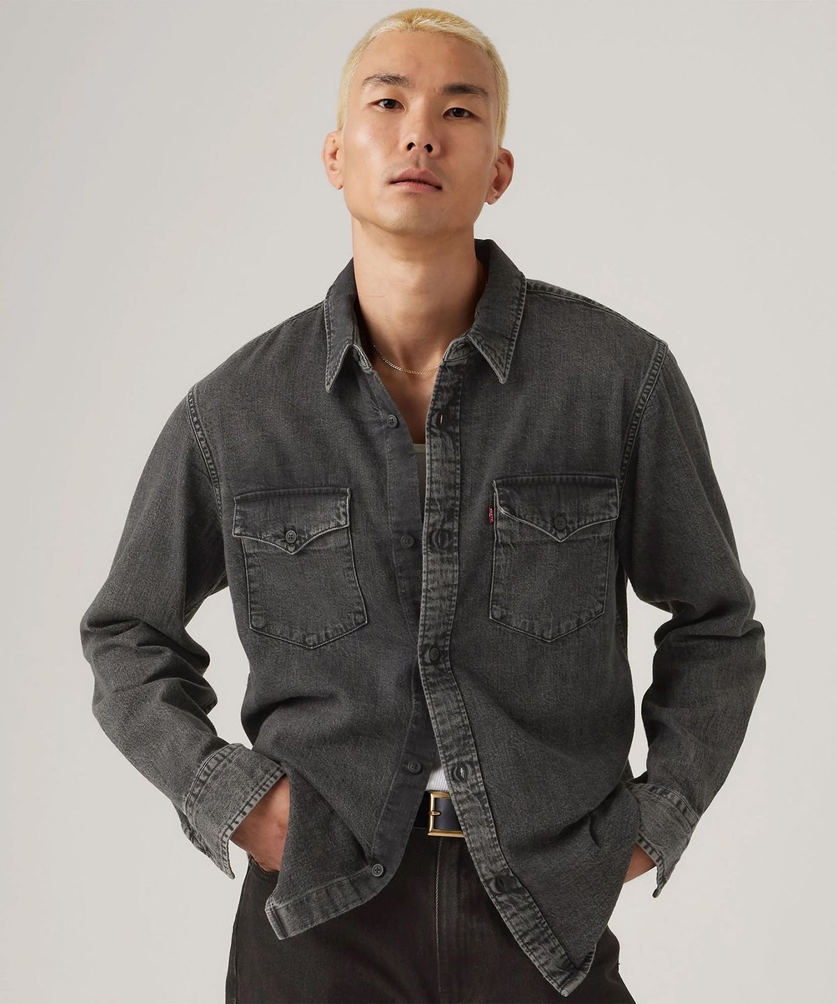 리바이스(LEVI'S) 릴렉스드 웨스턴 셔츠_A1919-0062