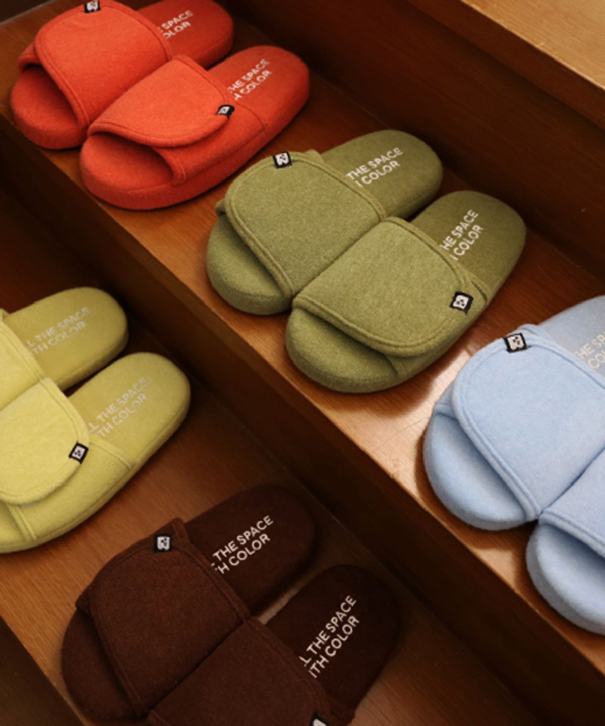 바나코(BANACO) 퍼피 룸슬리퍼 실내화 (5colors)