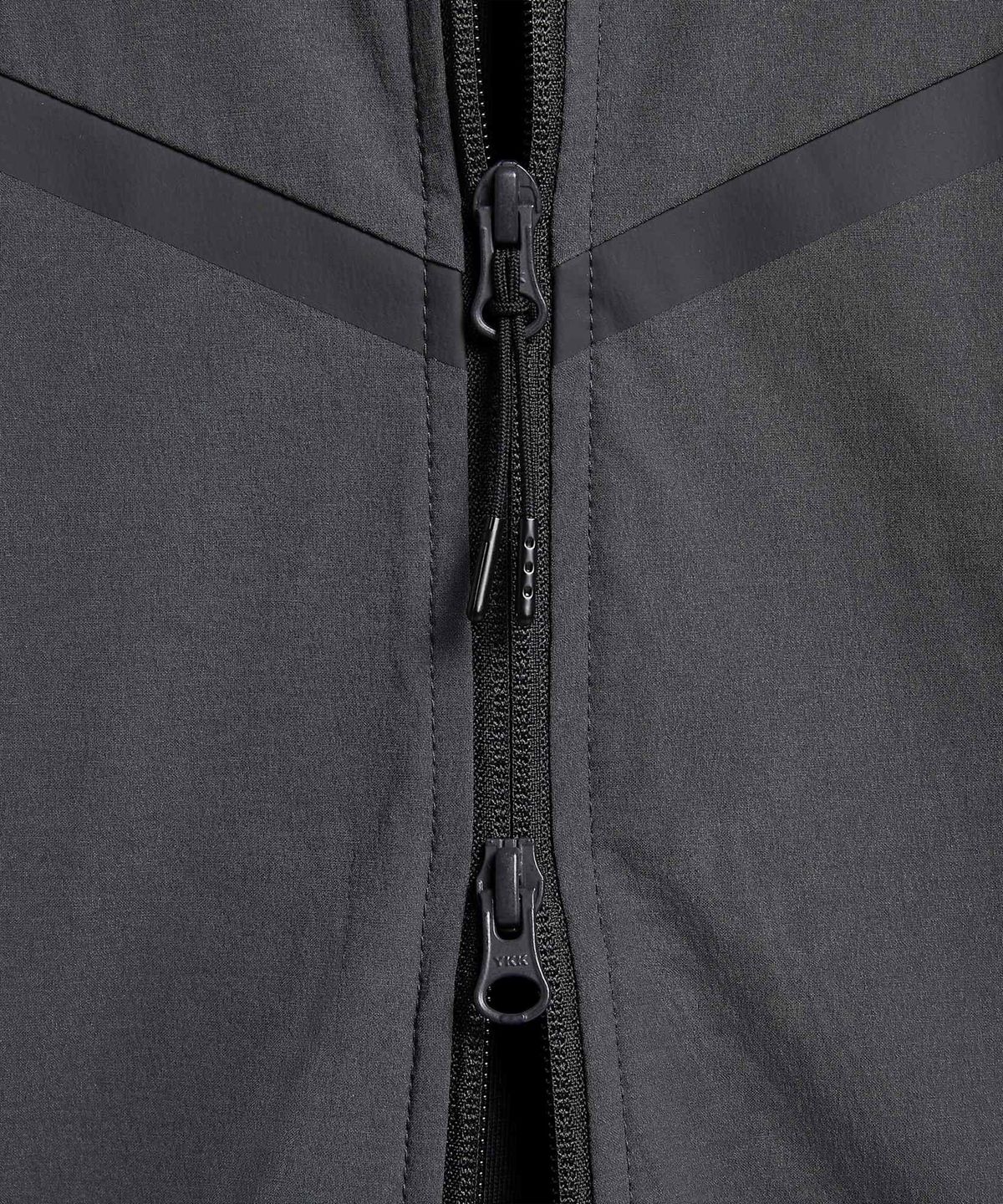 나이키(NIKE) 테크 드라이 핏 우븐 풀집 컬러 블록 윈드러너 재킷 M - 앤트러사이트:아이언 그레이:블랙 / IU7497-060