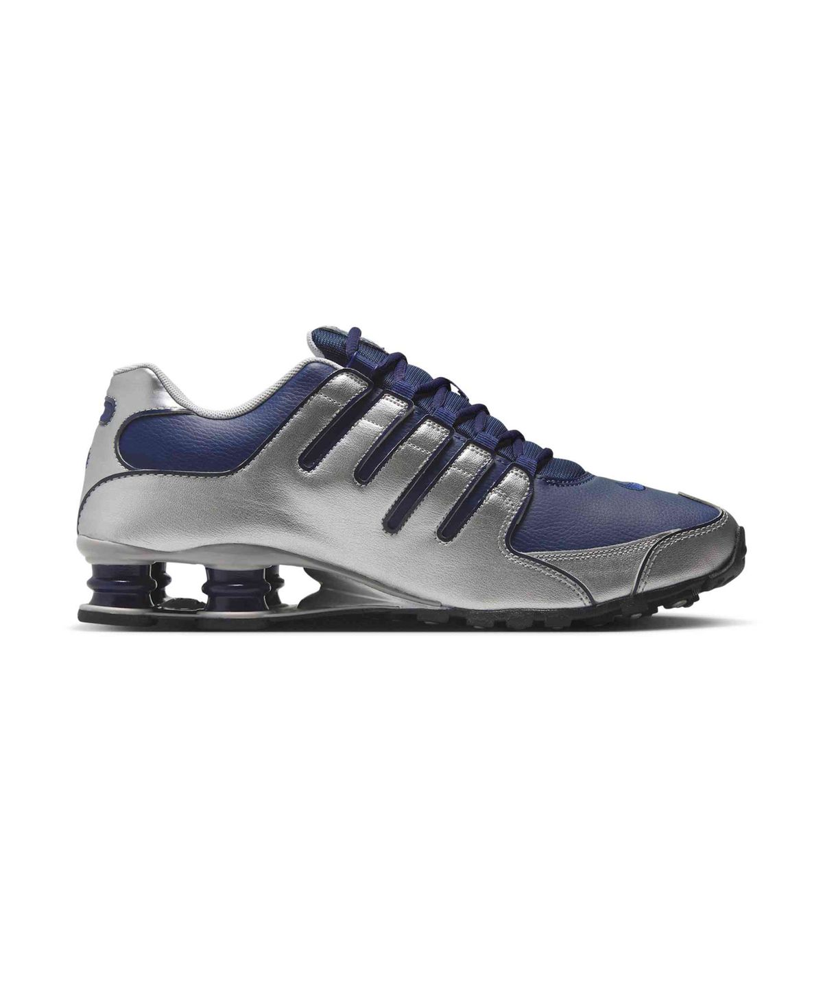 나이키(NIKE) 샥스 NZ M - 미드나이트 네이비:메탈릭 실버:블랙 / 378341-402