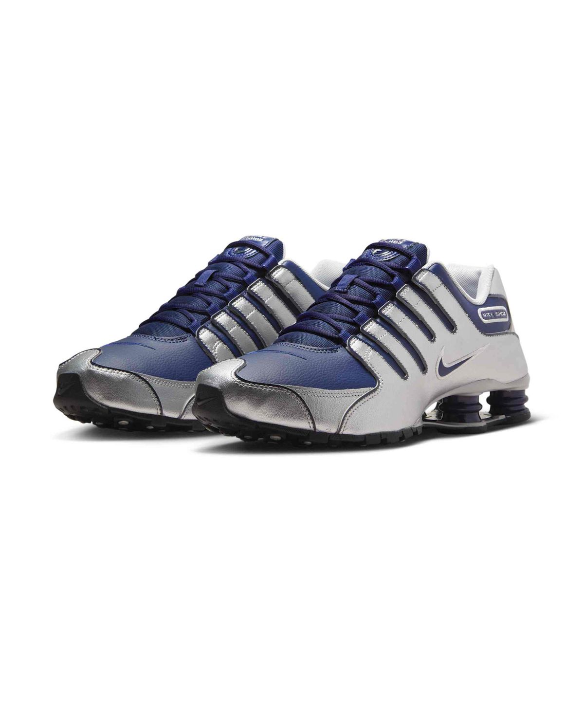 나이키(NIKE) 샥스 NZ M - 미드나이트 네이비:메탈릭 실버:블랙 / 378341-402