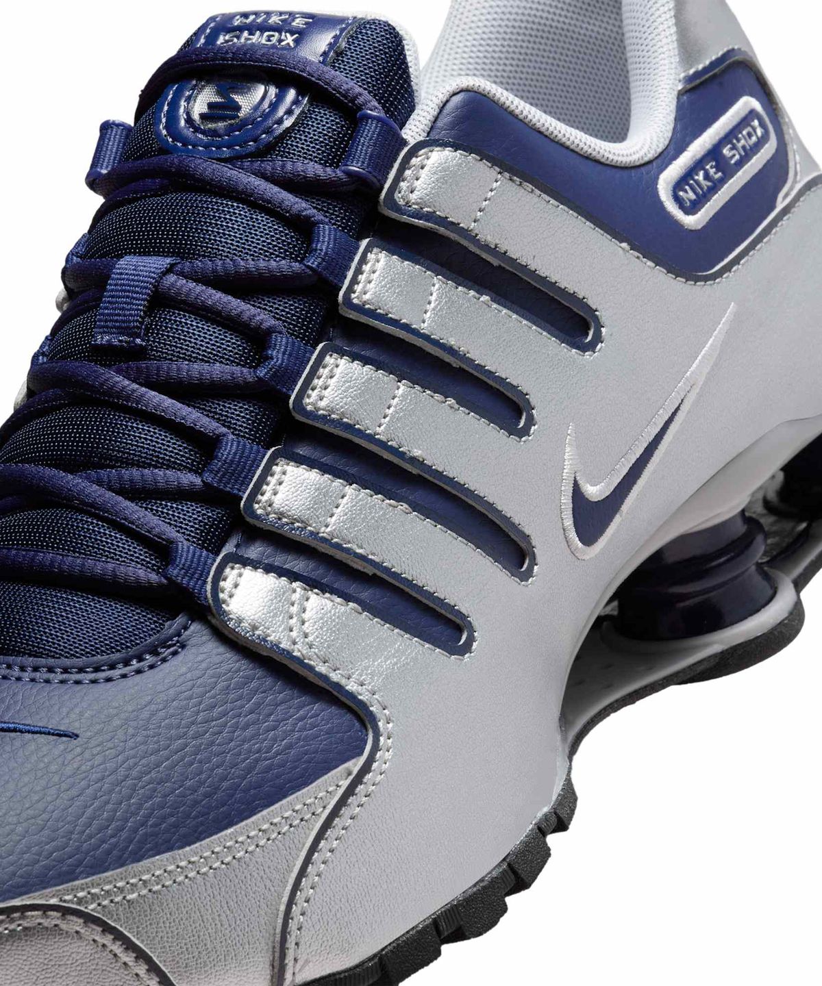 나이키(NIKE) 샥스 NZ M - 미드나이트 네이비:메탈릭 실버:블랙 / 378341-402