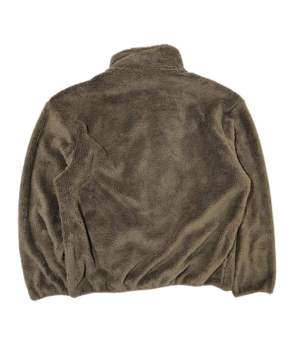 스케이터락(SK8ER ROCK) Cross Logo Fleece Zip-Up Jacket ((brown))