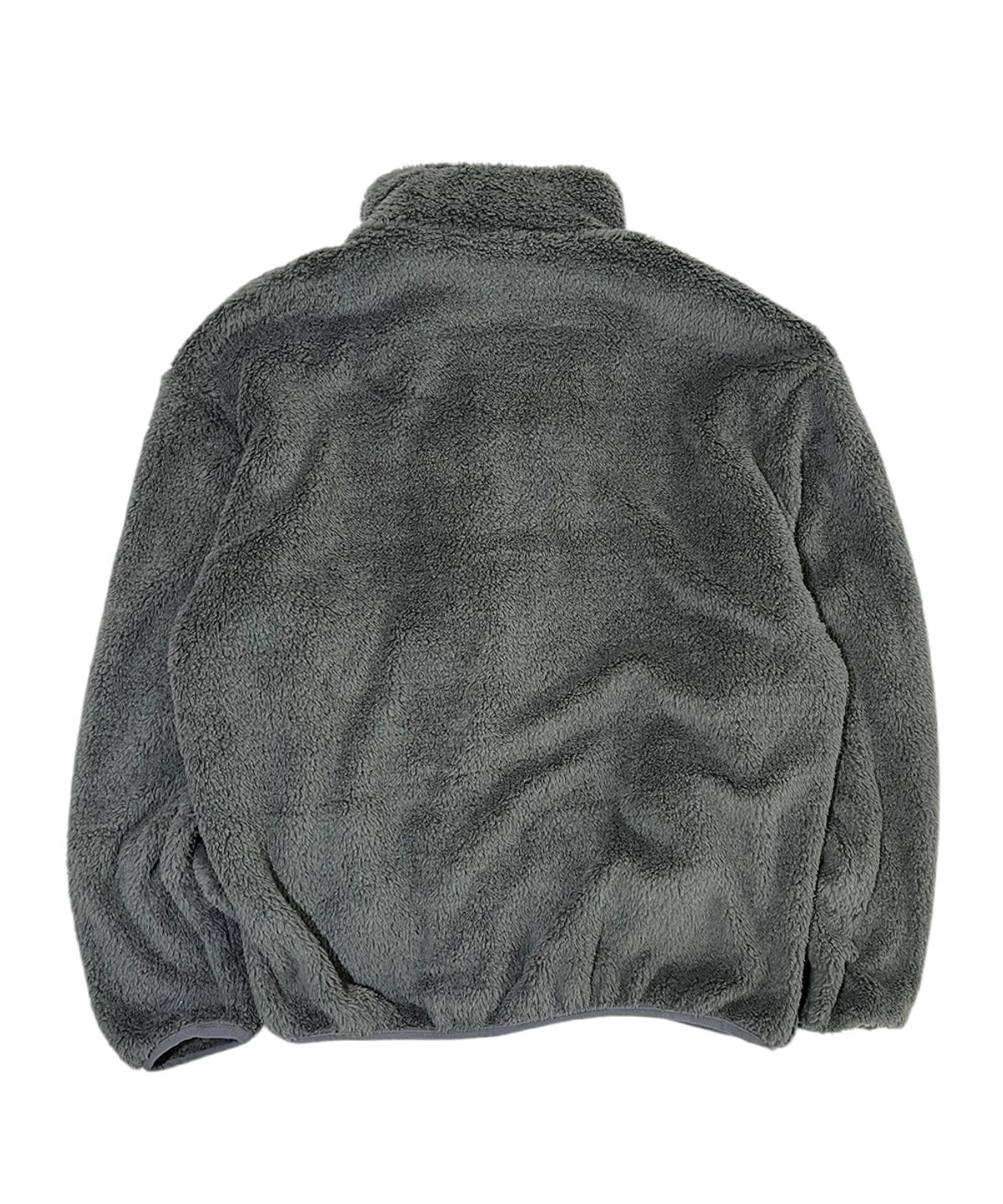 스케이터락(SK8ER ROCK) Cross Logo Fleece Zip-Up Jacket ((dark gray))