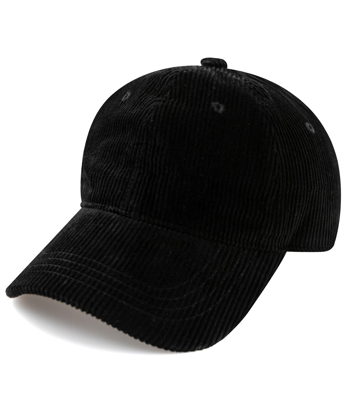 챕터(CHAPTER) SIGNATURE CORDUROY BALL CAP-블랙
