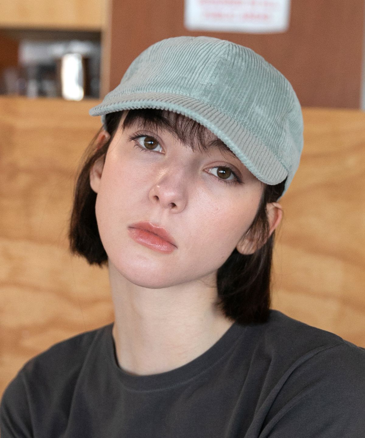 챕터(CHAPTER) SIGNATURE CORDUROY BALL CAP-민트
