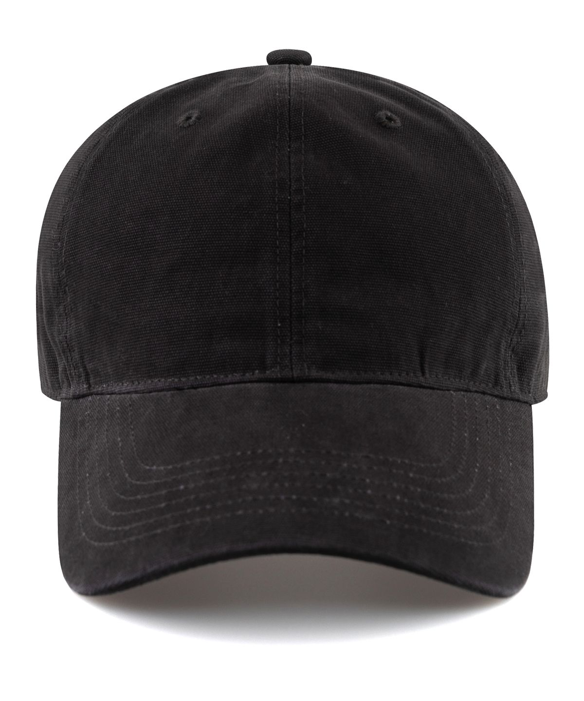 챕터(CHAPTER) CASUAL CANVAS BALL CAP-블랙