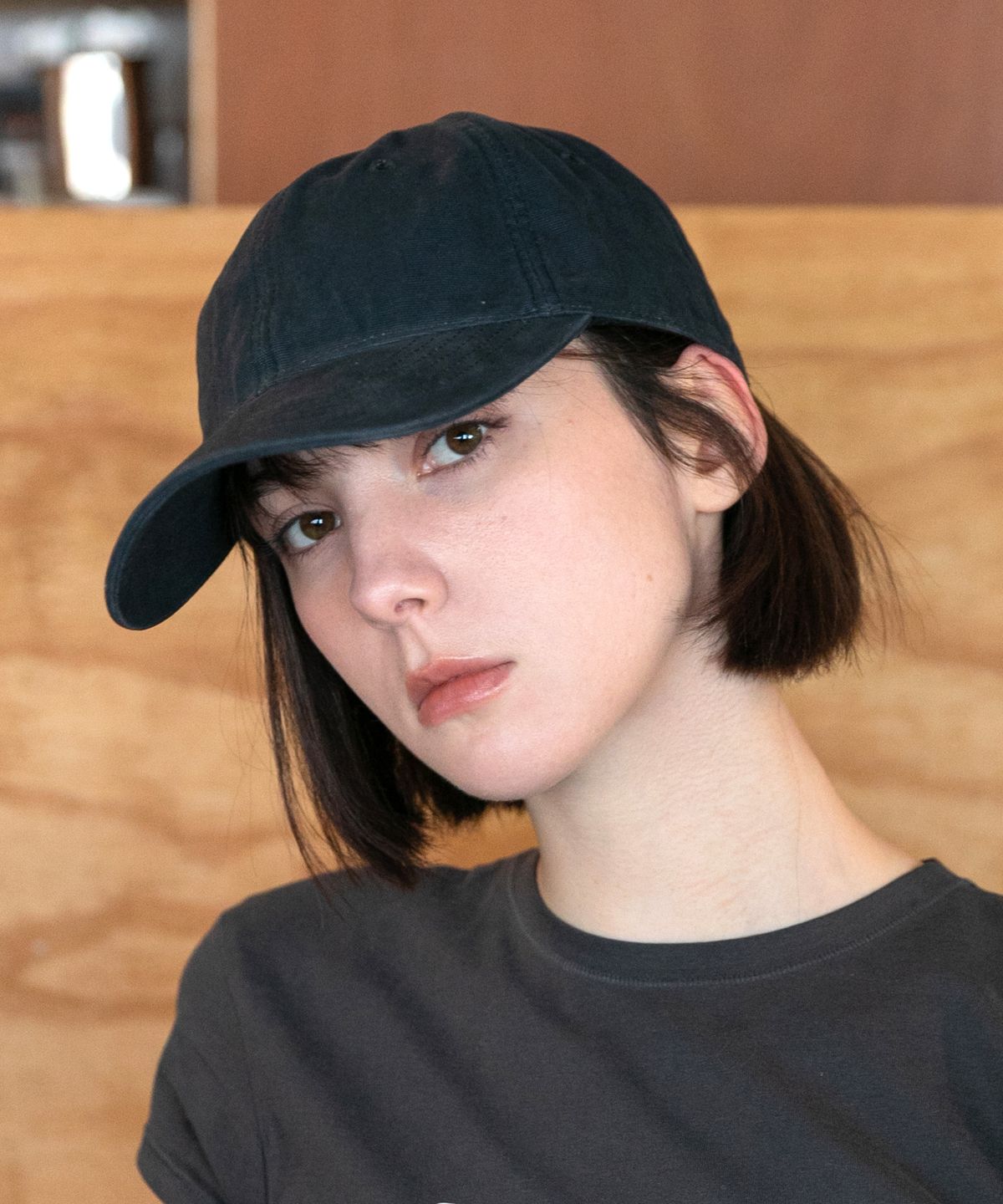 챕터(CHAPTER) CASUAL CANVAS BALL CAP-네이비