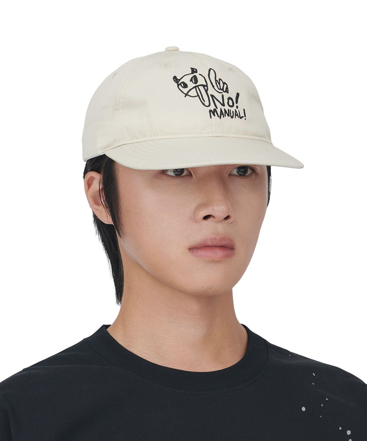 노매뉴얼(NOMANUAL) NM DEVIL BALL CAP - BEIGE