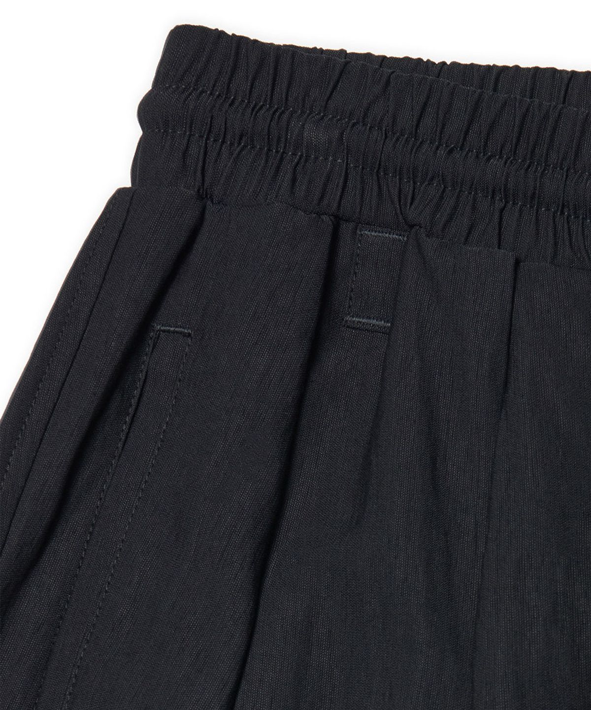 노매뉴얼(NOMANUAL) R.C NYLON PANTS - BLACK