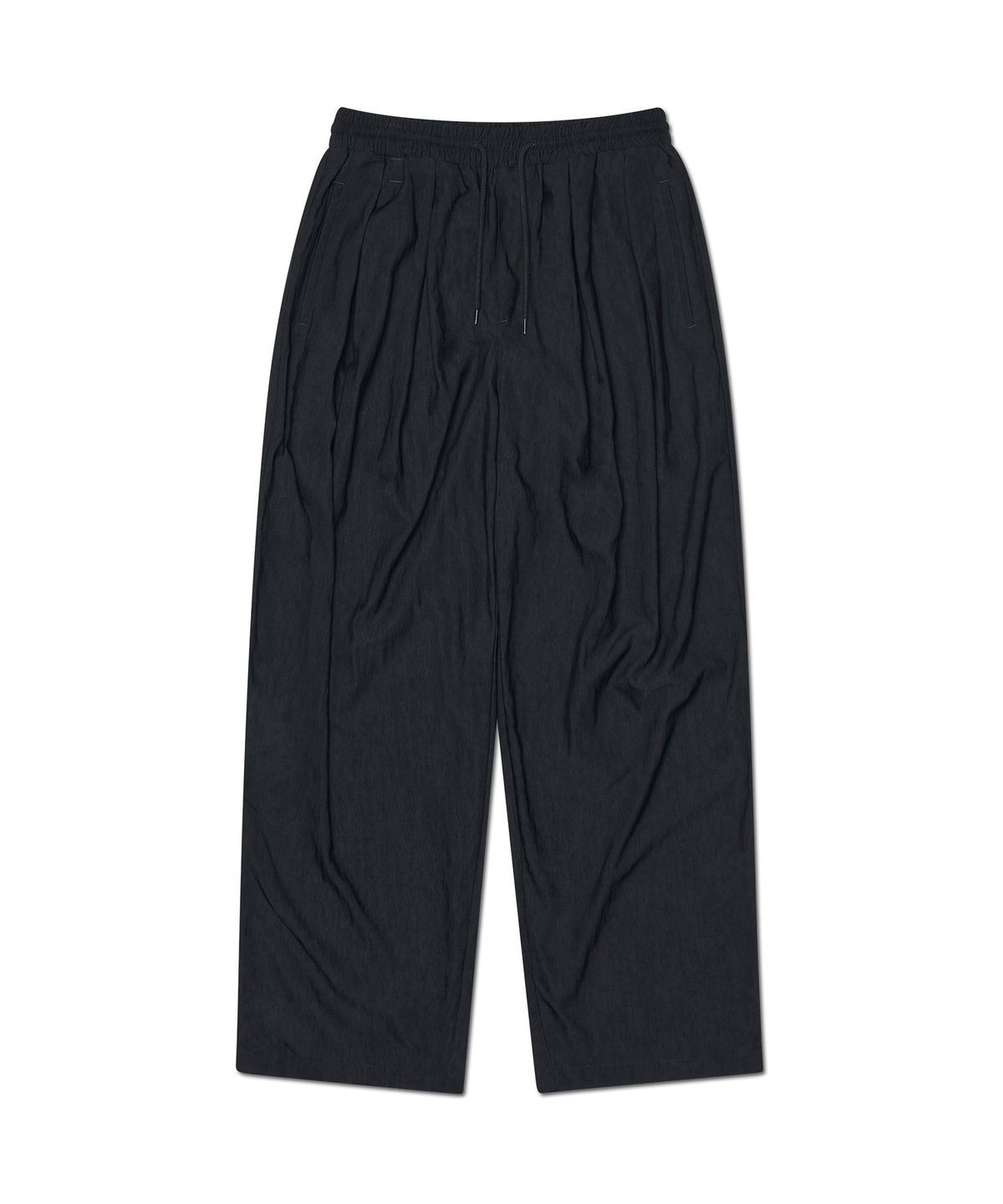 노매뉴얼(NOMANUAL) R.C NYLON PANTS - BLACK