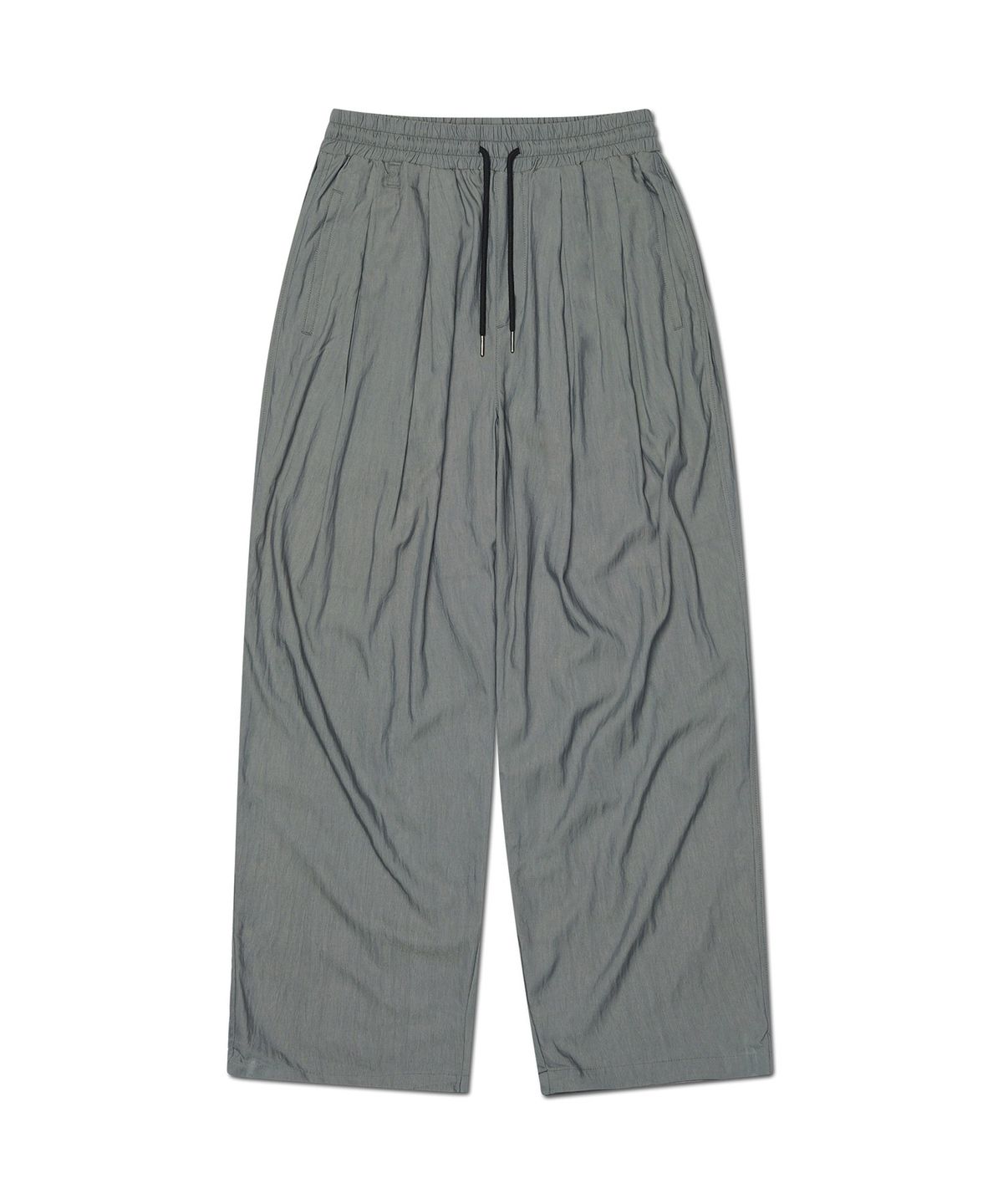 노매뉴얼(NOMANUAL) R.C NYLON PANTS - CHARCOAL