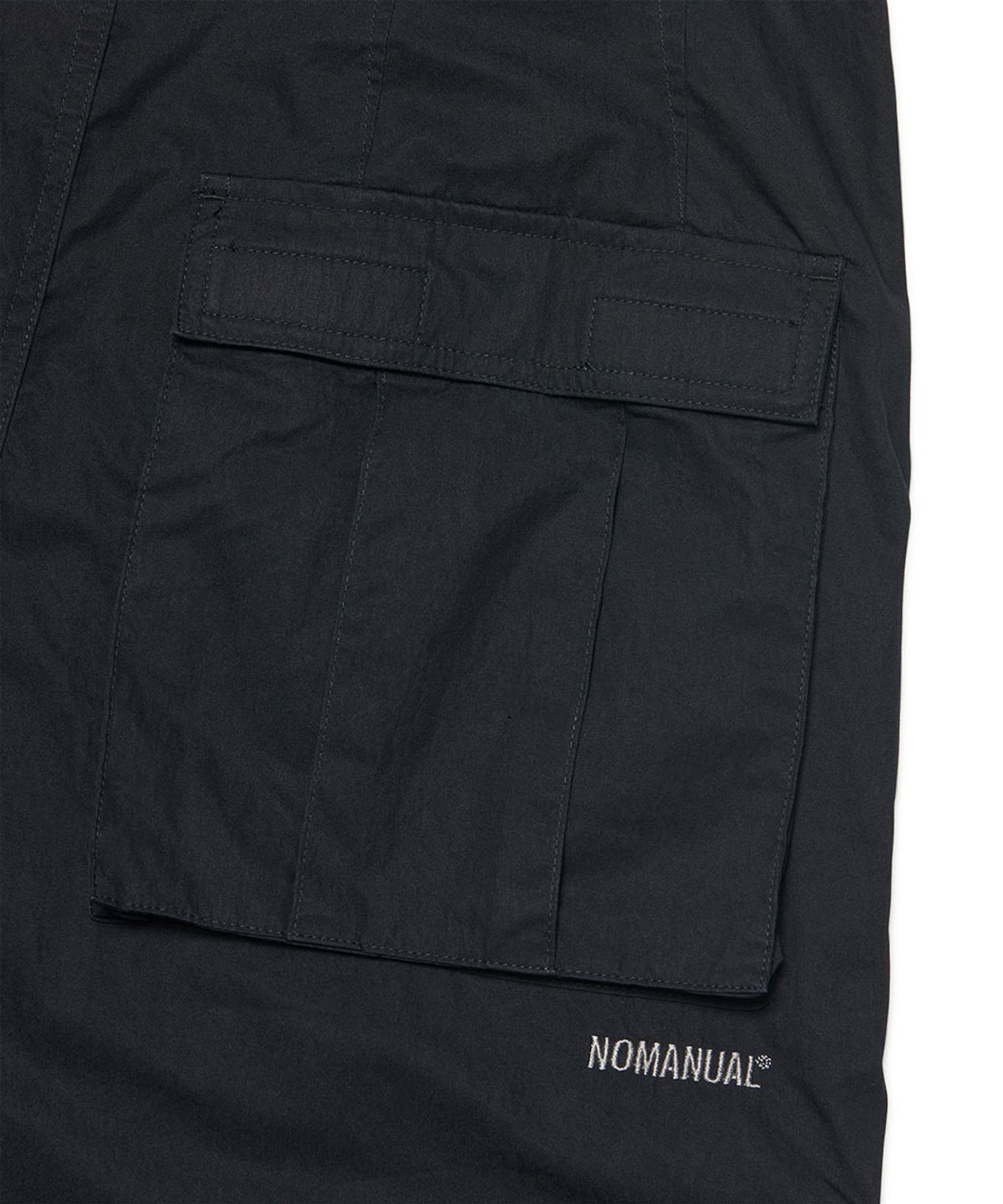 노매뉴얼(NOMANUAL) CONA CARGO PANTS - BLACK