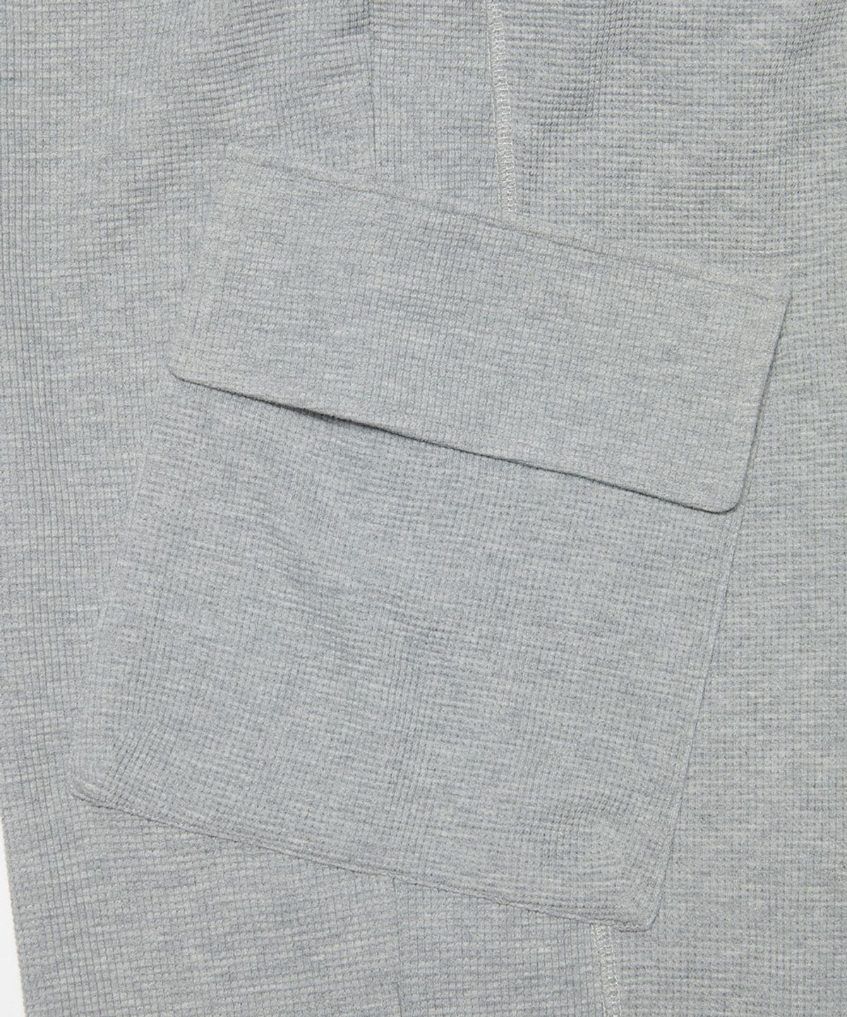 노매뉴얼(NOMANUAL) LIGHT WAFFLE PANTS - GRAY