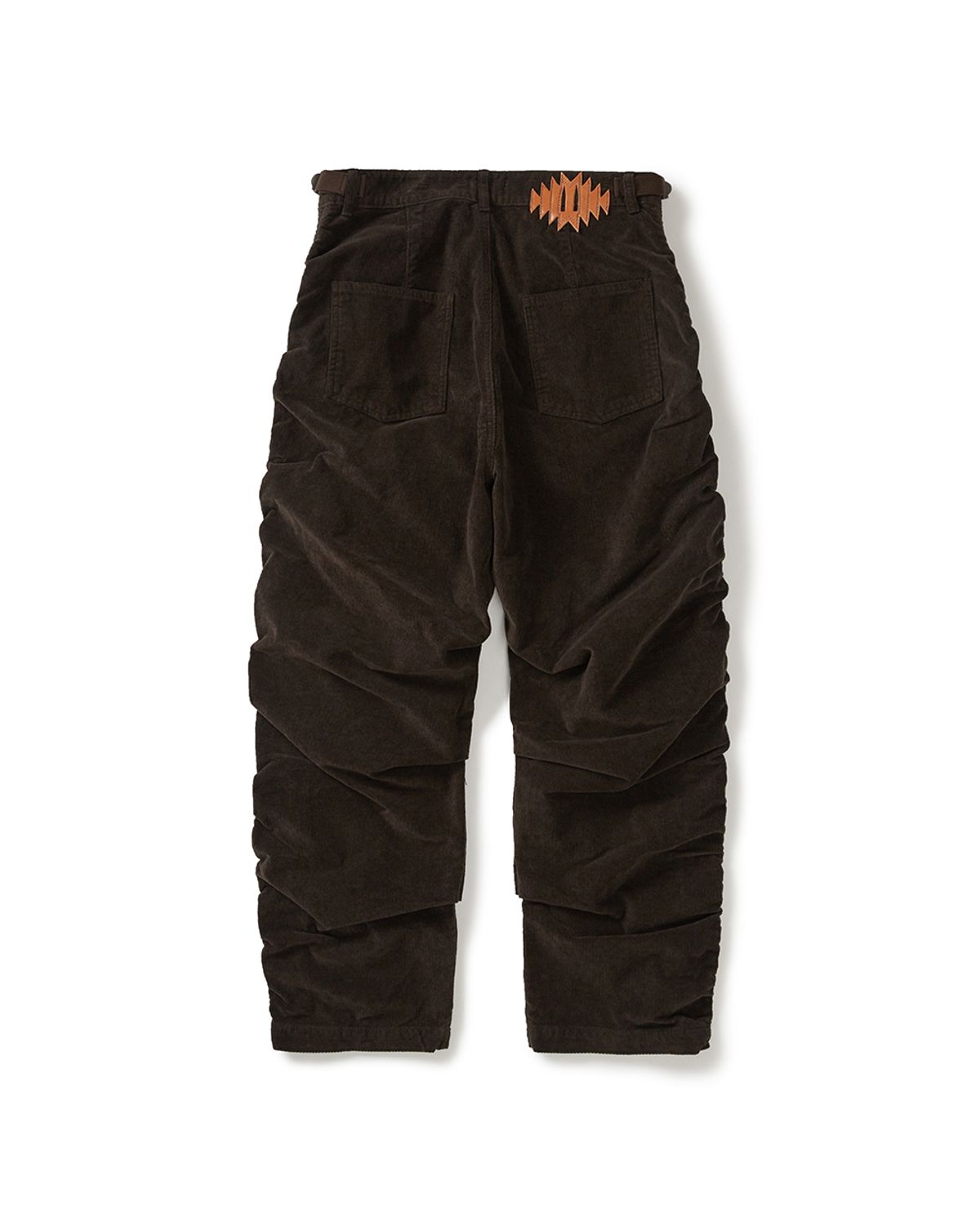 카락터(KARACTOR) Built mild pants / Dark brown