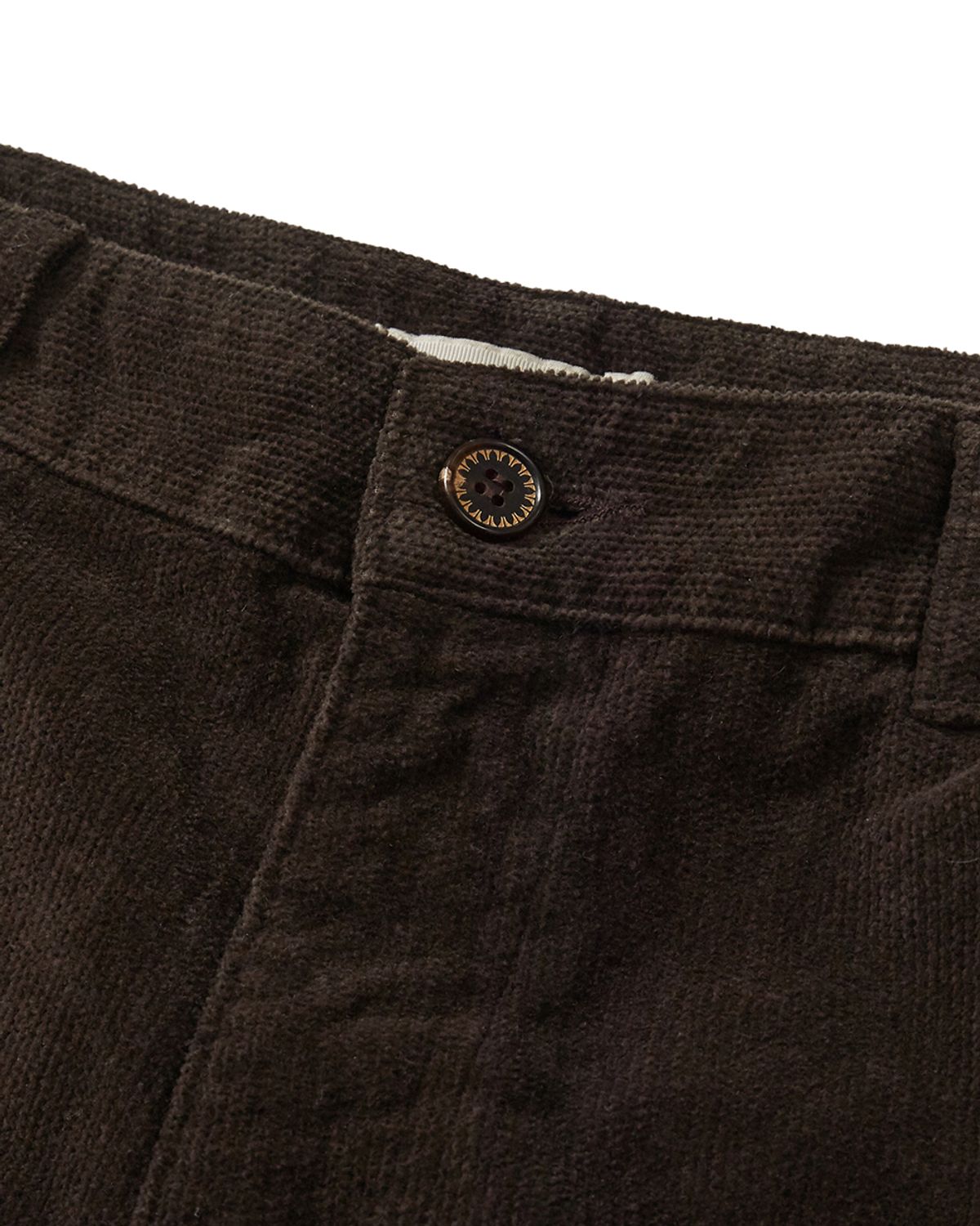 카락터(KARACTOR) Built mild pants / Dark brown