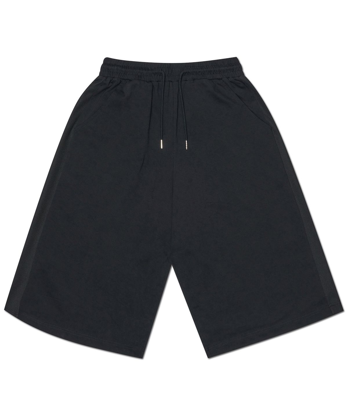 노매뉴얼(NOMANUAL) W.B BERMUDA SWEATPANTS - BLACK