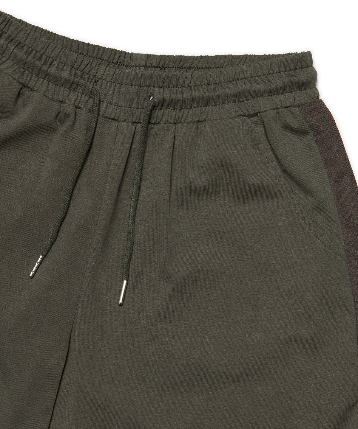 노매뉴얼(NOMANUAL) W.B BERMUDA SWEATPANTS - CHARCOAL