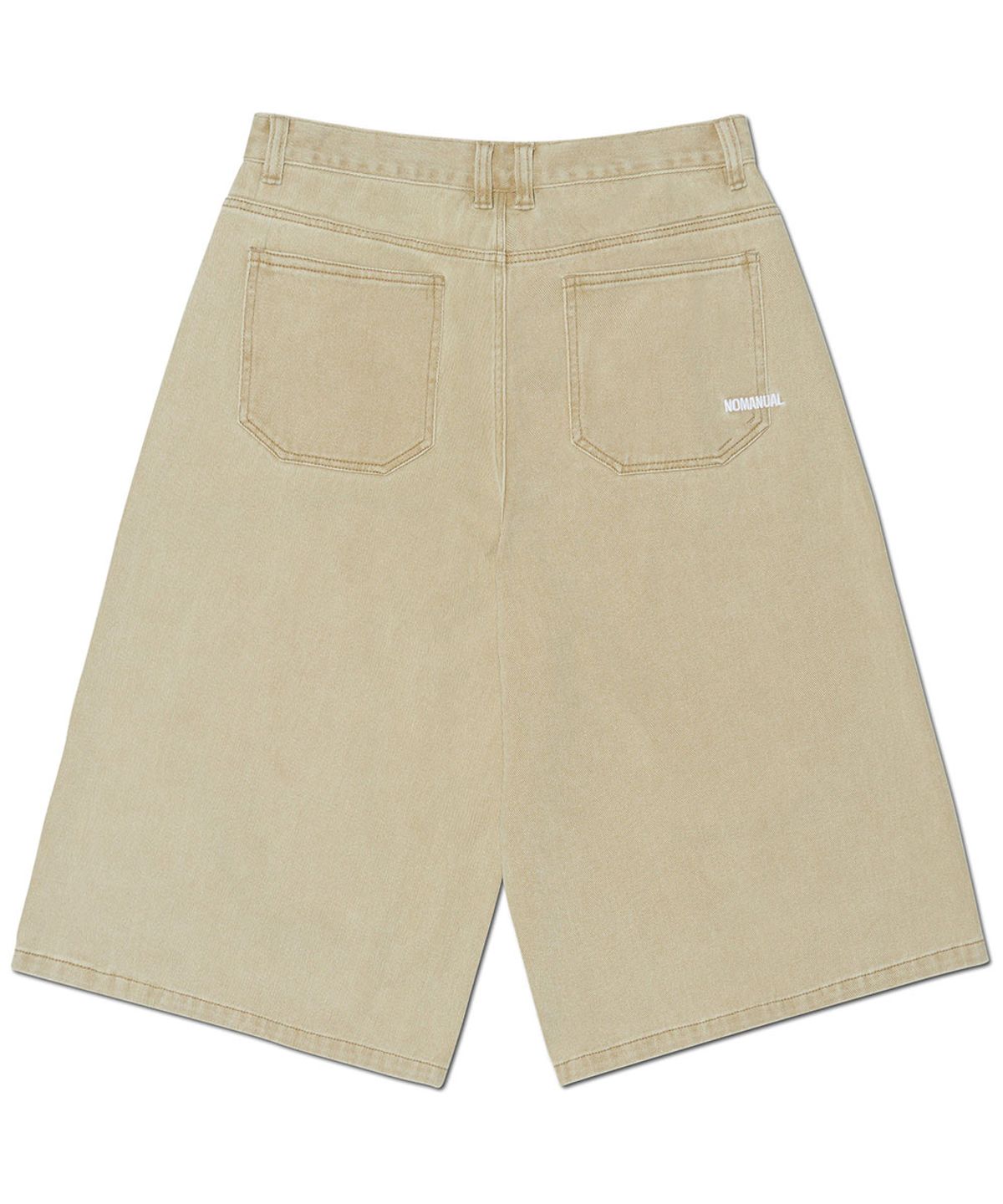 노매뉴얼(NOMANUAL) I.L BERMUDA PANTS - SAND