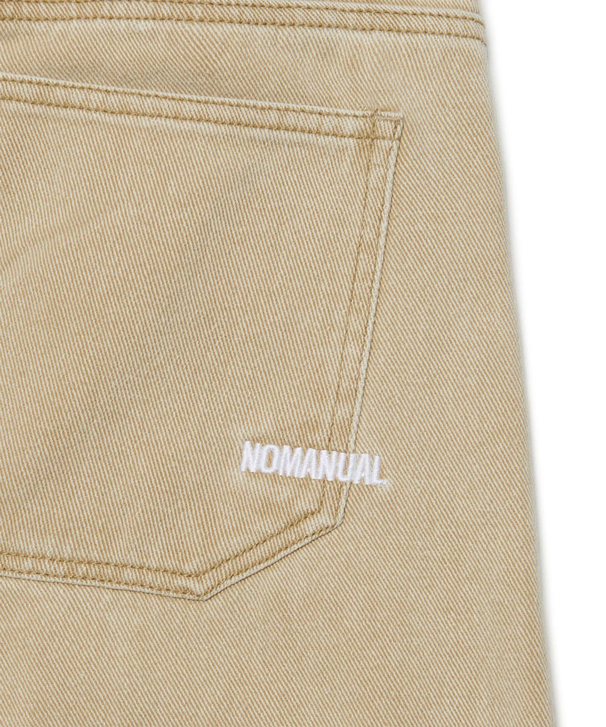 노매뉴얼(NOMANUAL) I.L BERMUDA PANTS - SAND
