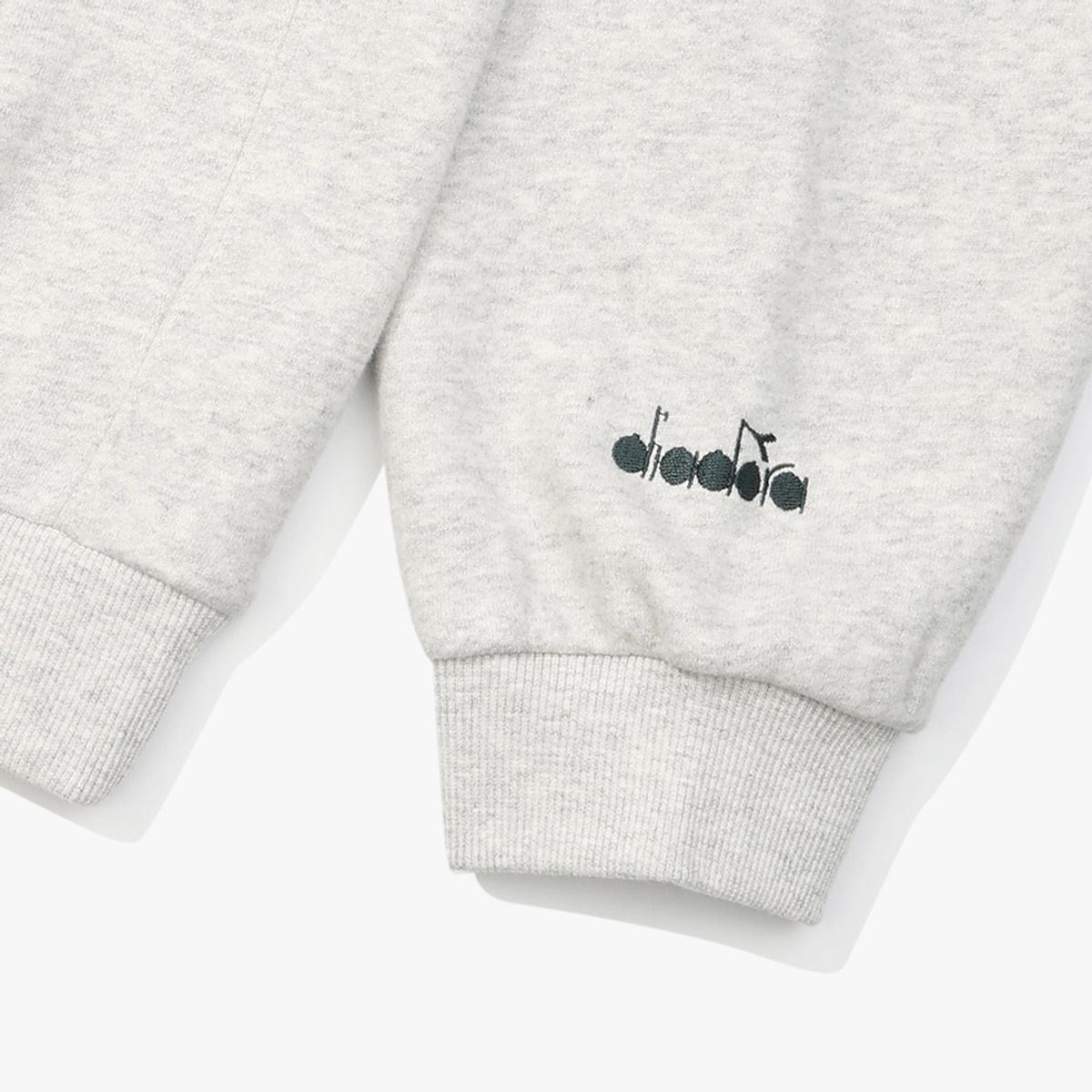 디아도라(diadora) [DIADORA by PALMES] 그래픽 후드티셔츠 MELANGE GREY