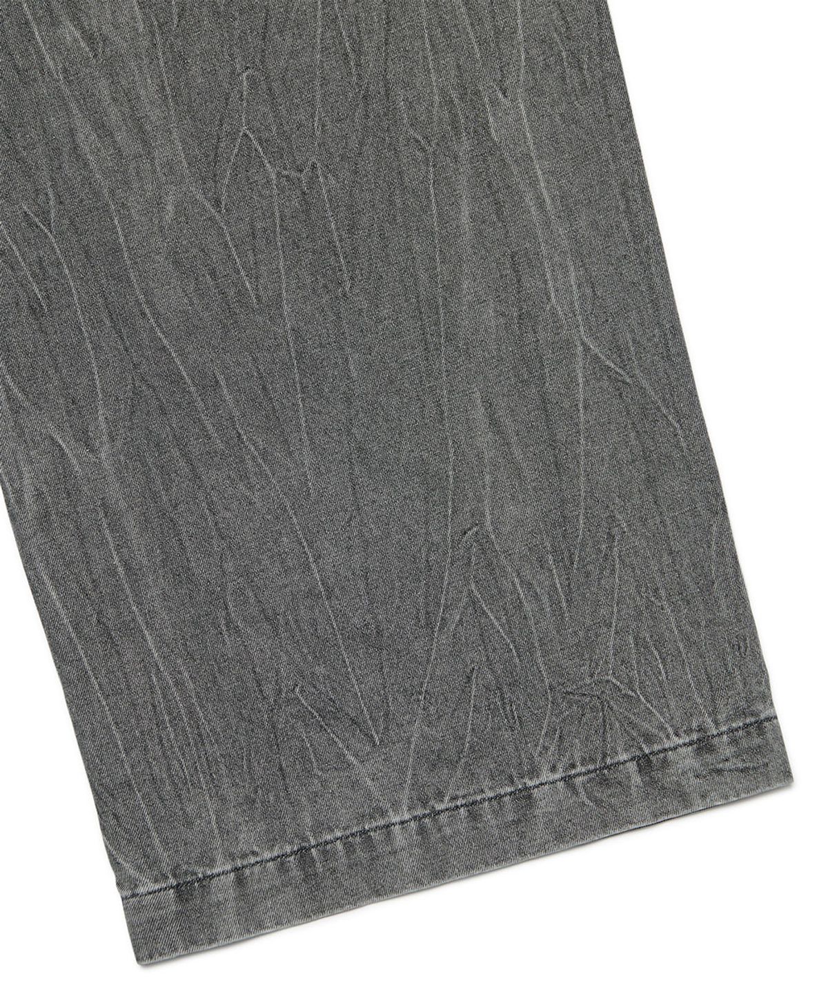 노매뉴얼(NOMANUAL) S.W WIDE DENIM PANTS - WASHED GRAY