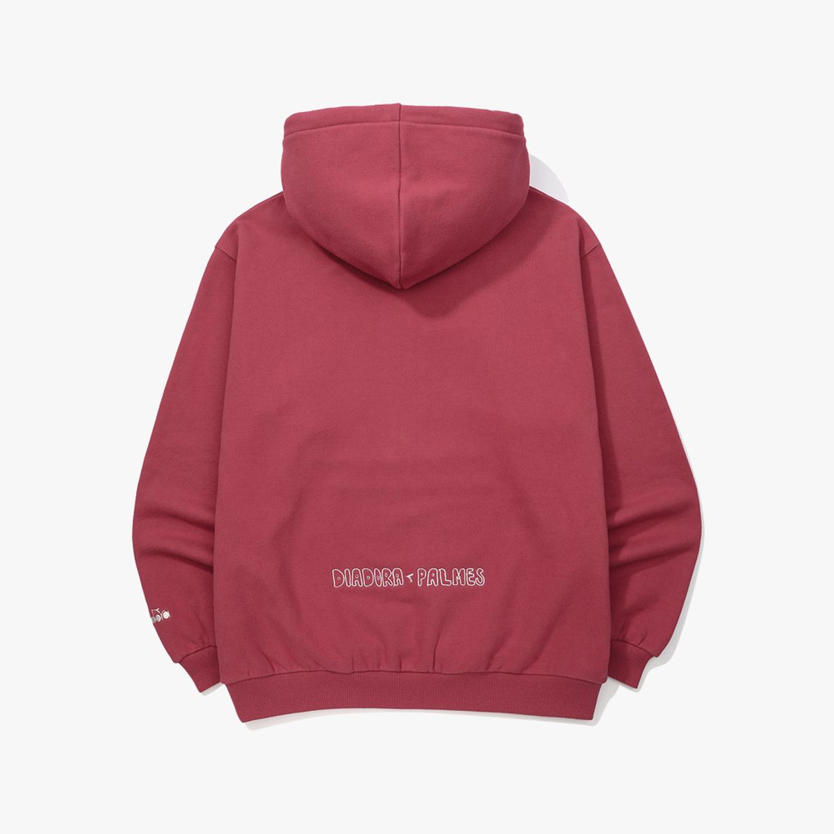 디아도라(diadora) [DIADORA by PALMES] 그래픽 후드티셔츠 MAGENTA