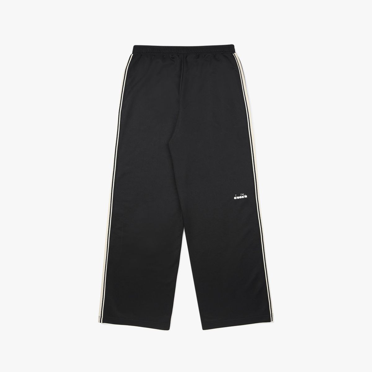 디아도라(diadora) [DIADORA by PALMES] 로고 포인트 트랙 팬츠 BLACK