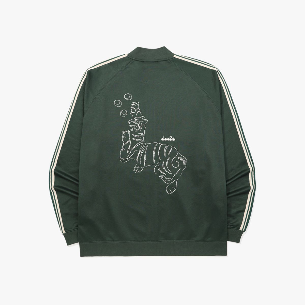 디아도라(diadora) [DIADORA by PALMES] 그래픽 트랙 자켓 GREEN