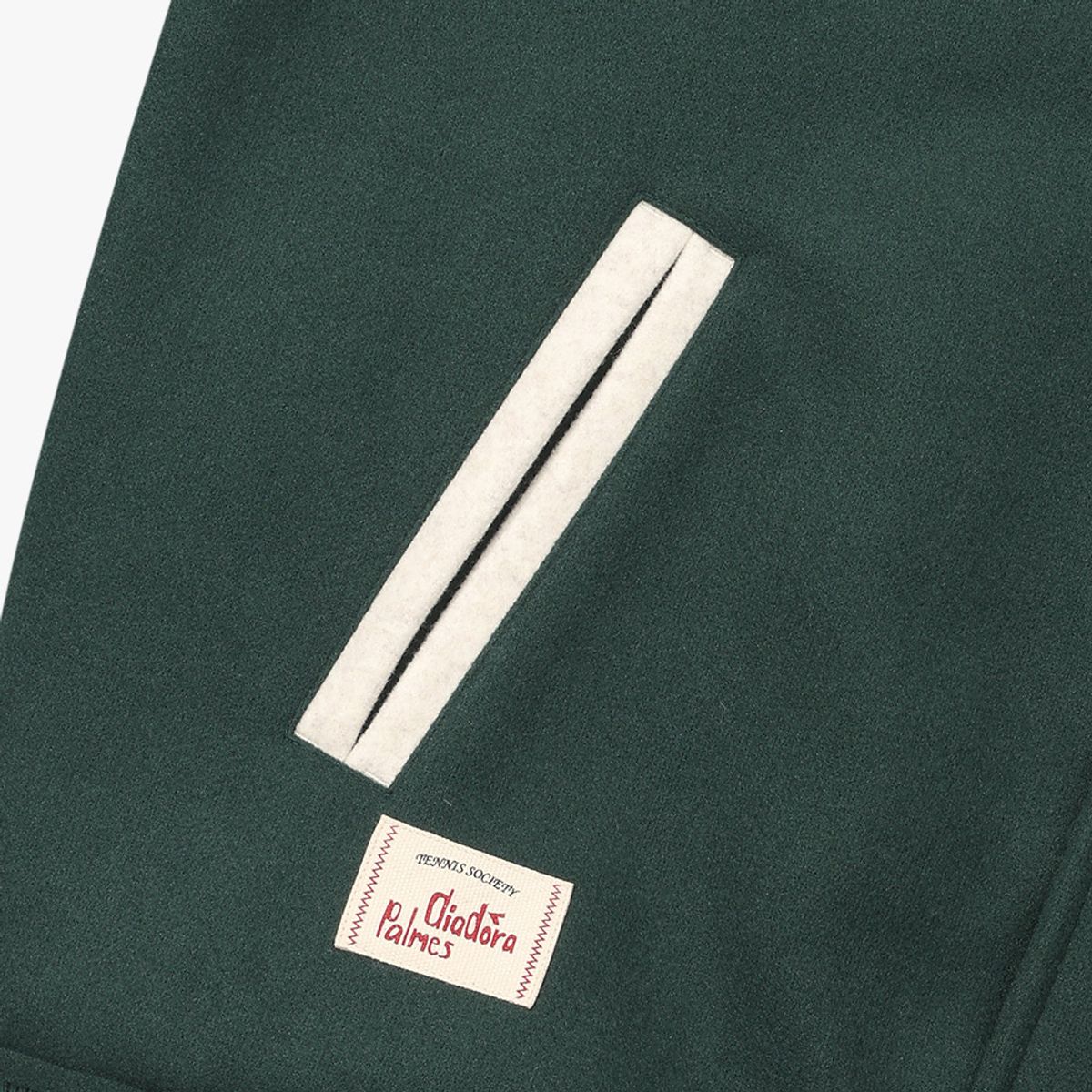 디아도라(diadora) [DIADORA by PALMES] 그래픽 바시티 자켓 GREEN