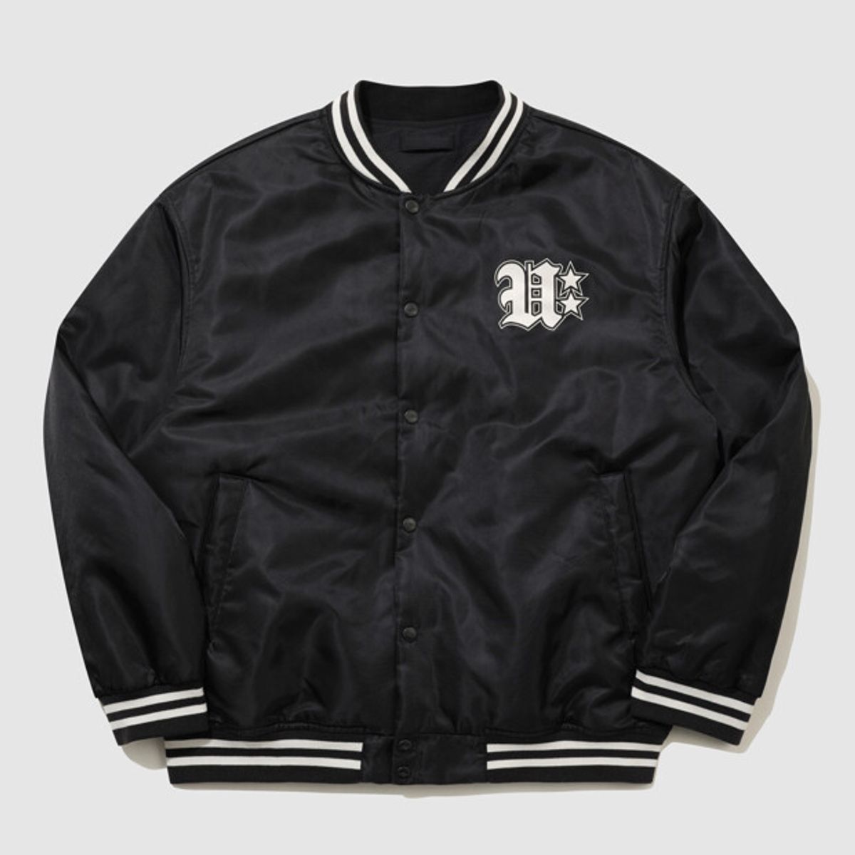 엄브로(UMBRO) 리버시블 봄버 패딩 자켓 블랙 UR124CPJ21