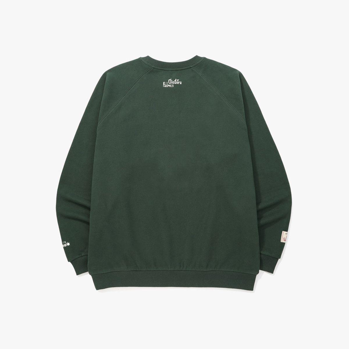 디아도라(diadora) [DIADORA by PALMES] 그래픽 맨투맨 GREEN
