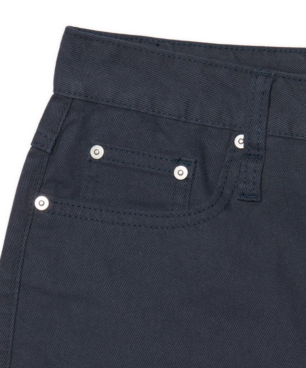 노매뉴얼(NOMANUAL) STRAIGHT WIDE COTTON PANTS - NAVY