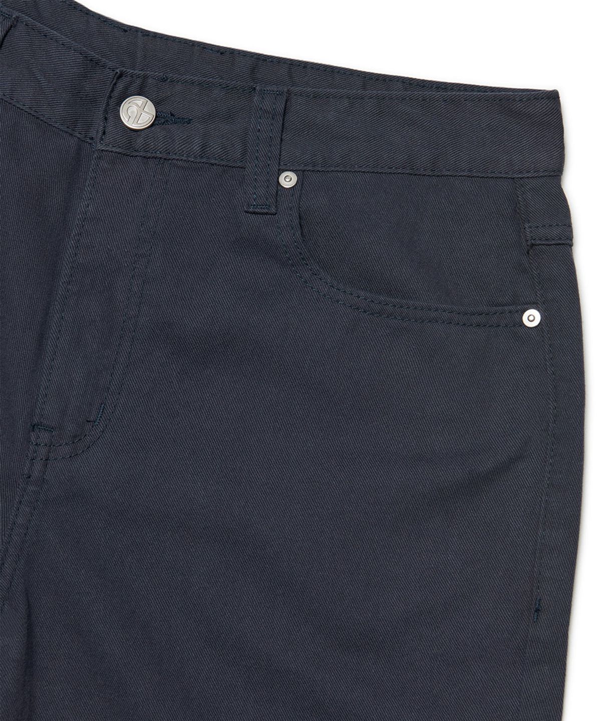 노매뉴얼(NOMANUAL) STRAIGHT WIDE COTTON PANTS - NAVY