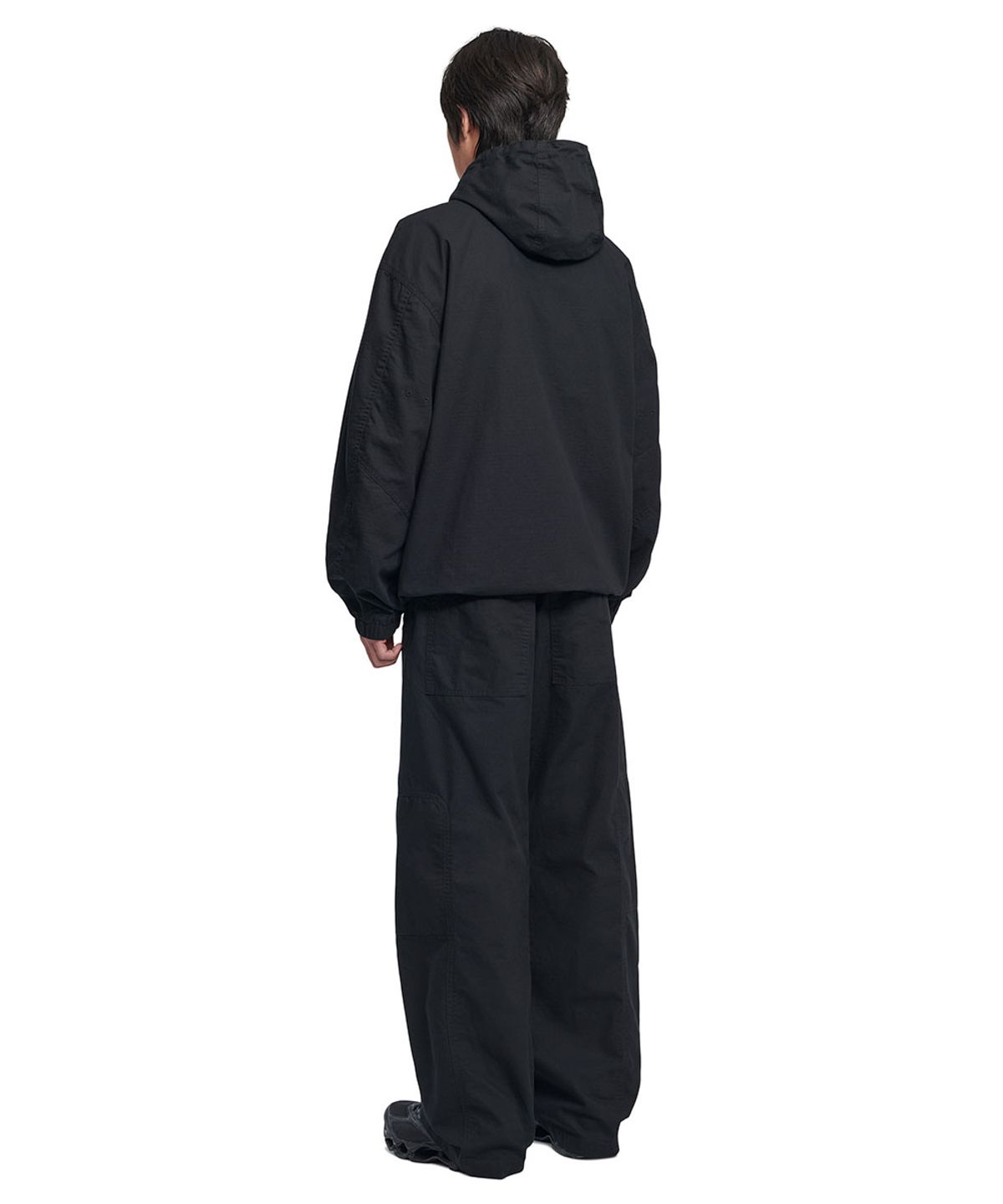 노매뉴얼(NOMANUAL) N.P UTILITY PANTS - BLACK